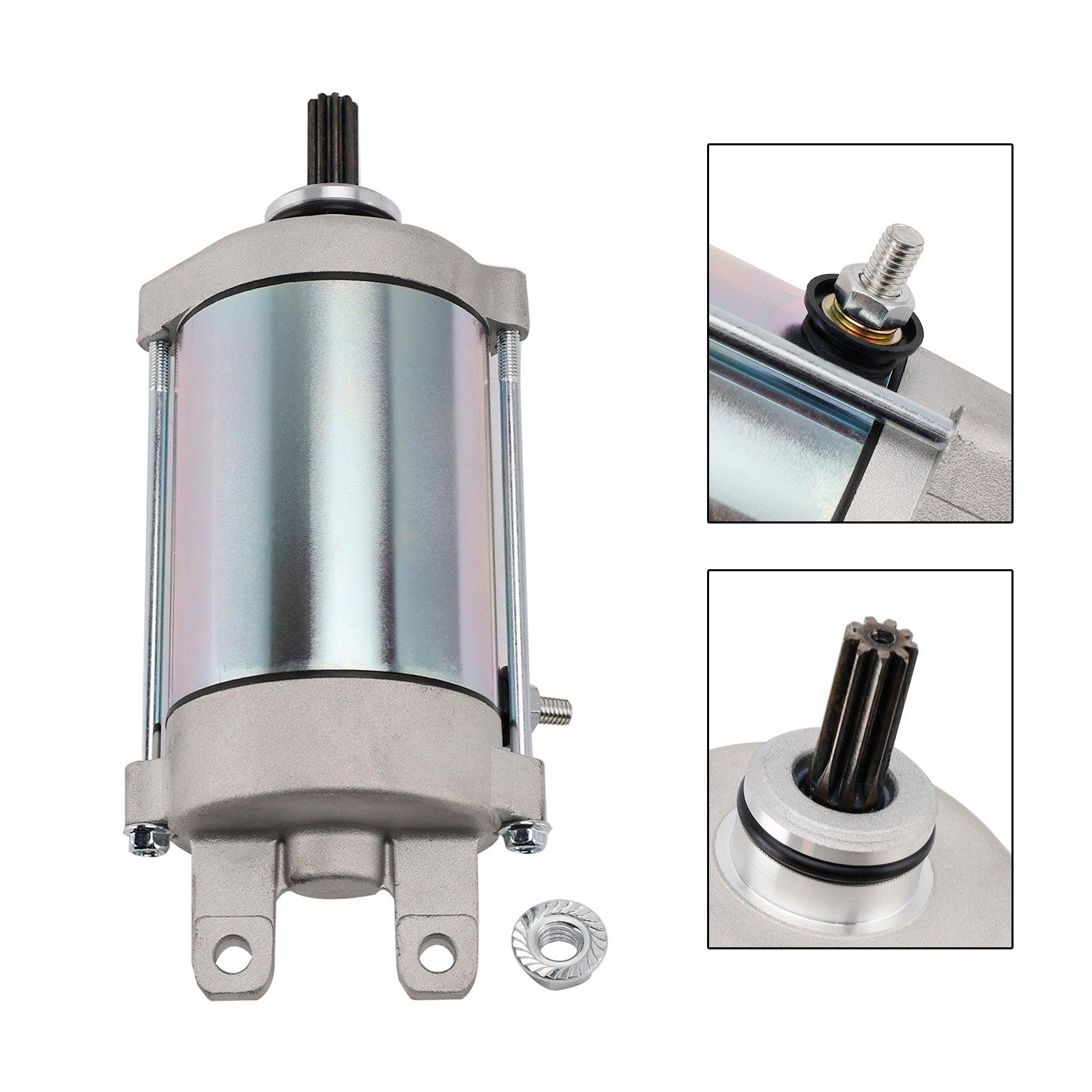 2019-2023 Kawasaki KAF700 MULE PRO-MX Replace Starter Motor 21163-Y006