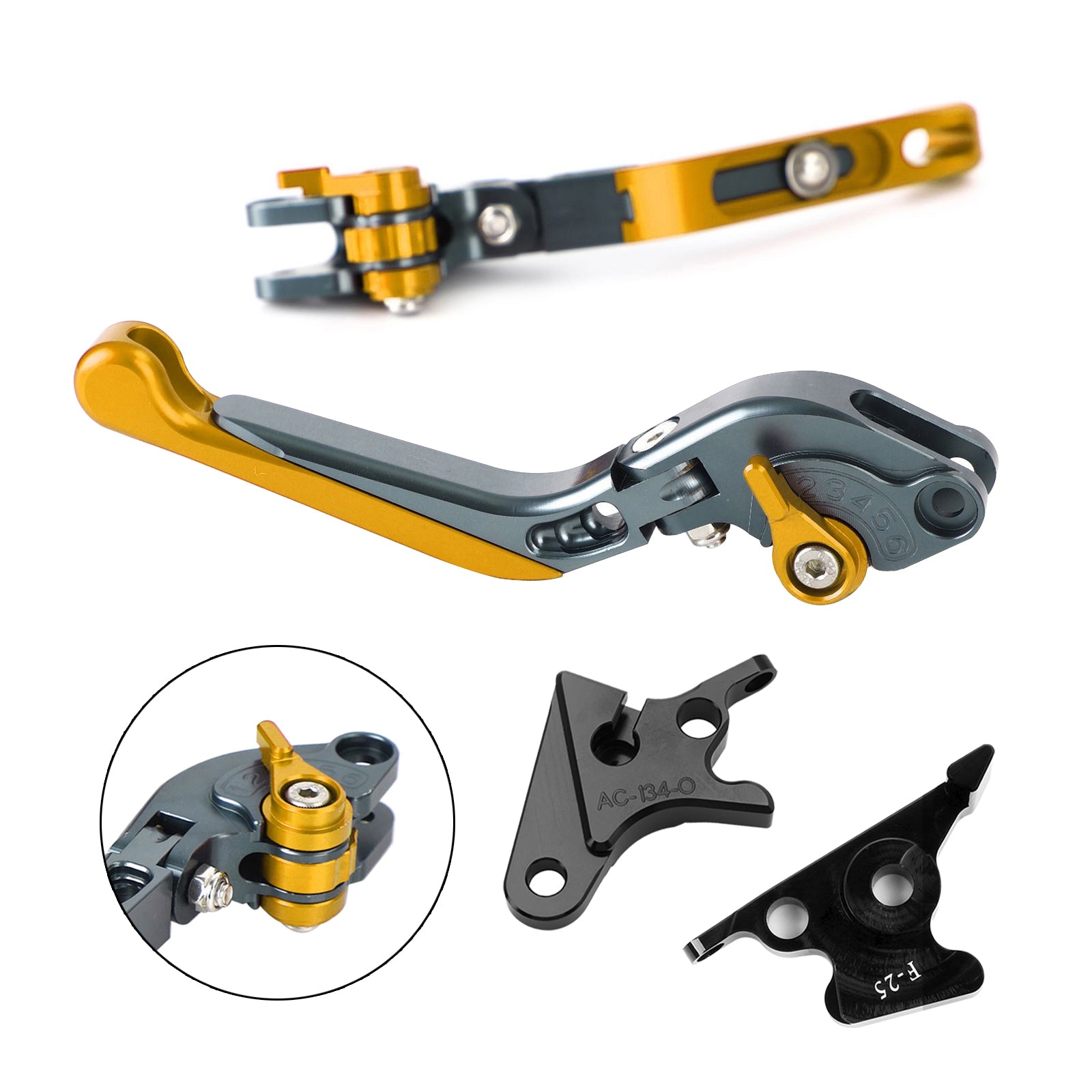 2021-2023 HONDA CB350 Hness GB350 CB350 Palanca de freno de embrague ajustable