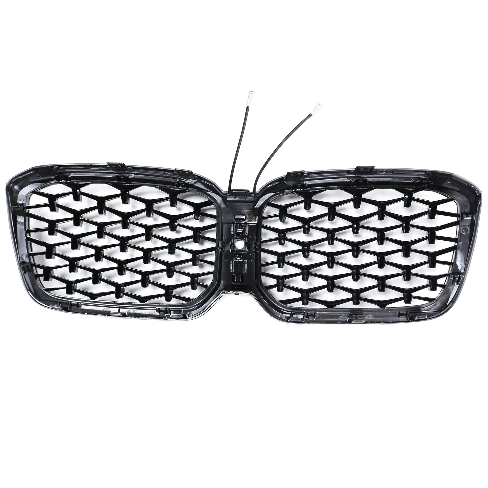 2022-2025 BMW X3 G01 X4 G02 Diamond Glossy Black Front Bumper Kidney Grille
