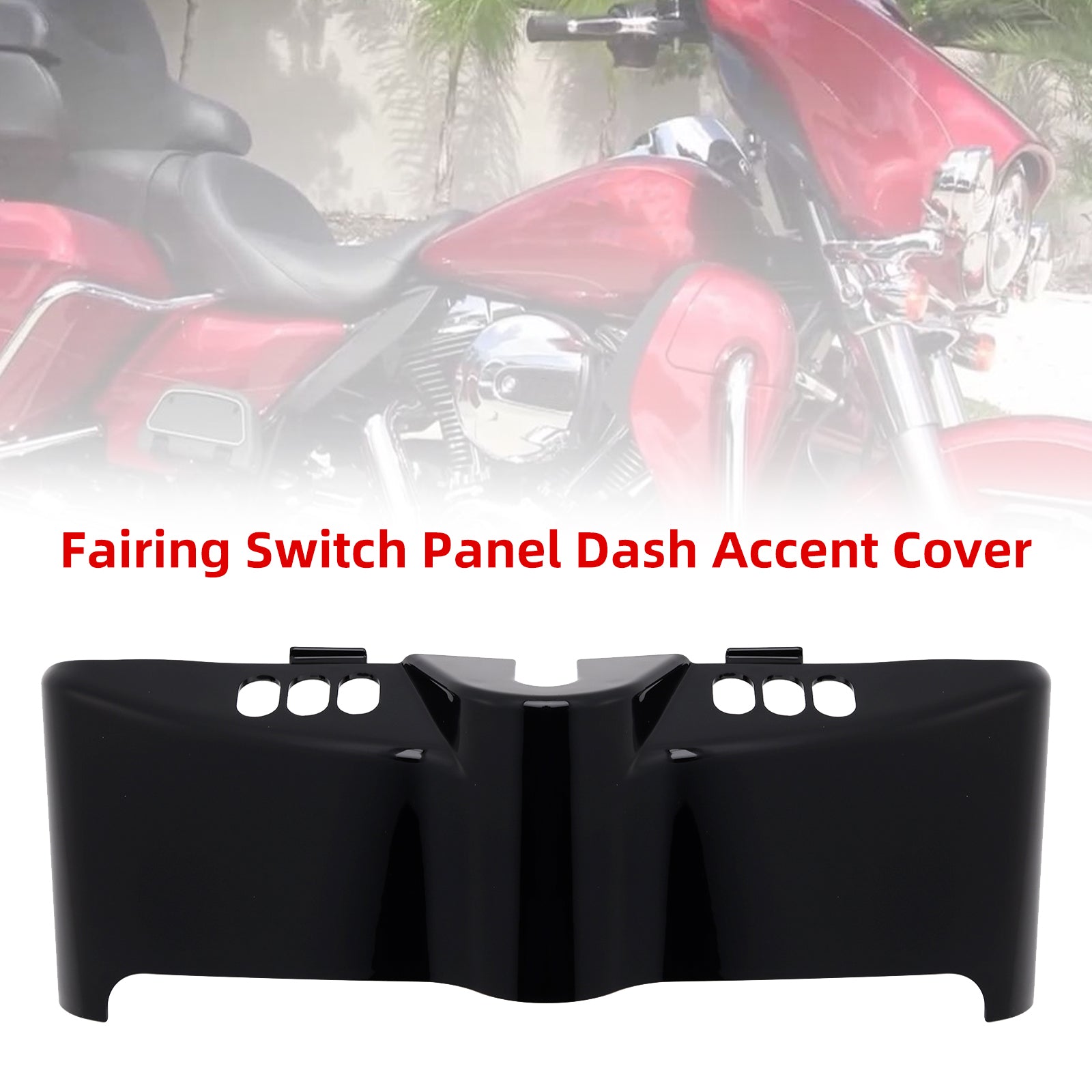 Fairing Switch Panel Dash Accent Cover For Touring Electra Street 2014-2024