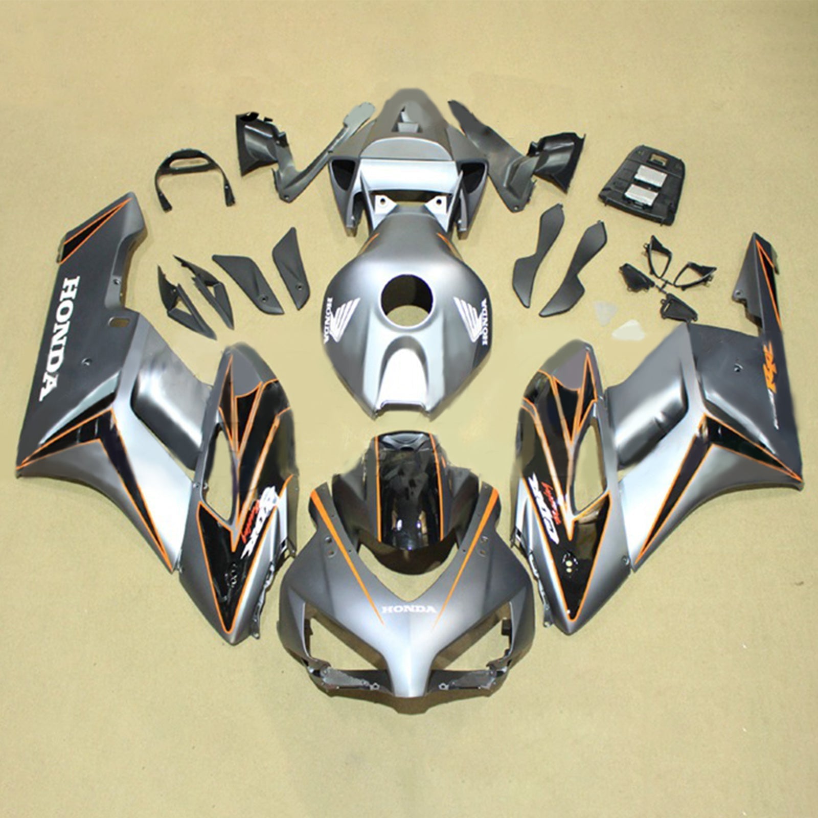 2004-2005 Honda CBR1000RR Kit de carenado Carrocería Plástico ABS