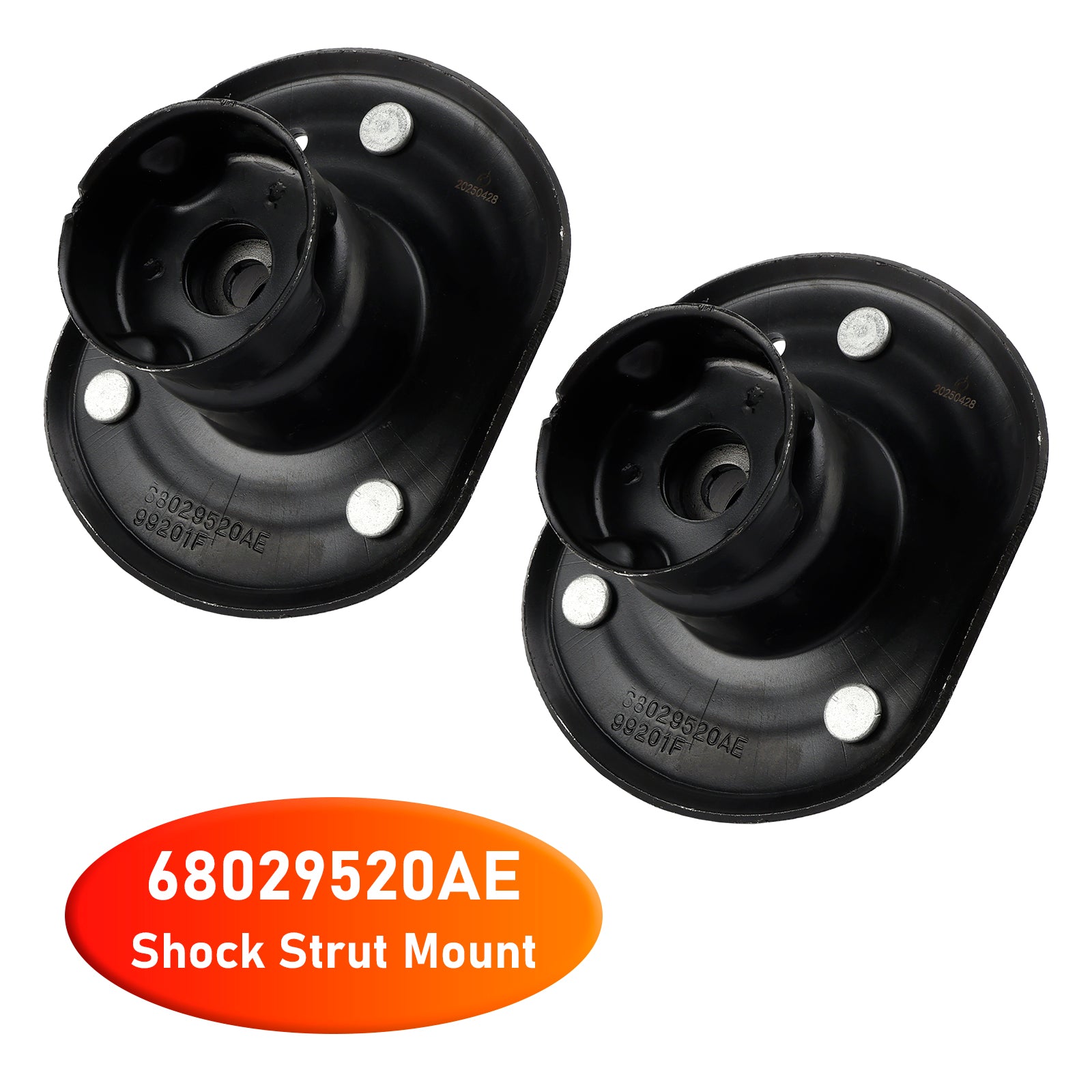2× Shock Strut Mount Front Upper voor Jeep Grand Cherokee voor Dodge 68029520AE