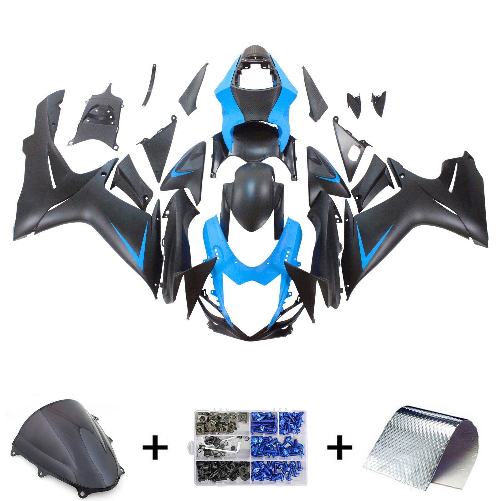 Injection Fairing Kit Bodywork Plastic For Suzuki GSXR600 GSXR750 2011-2026 K11