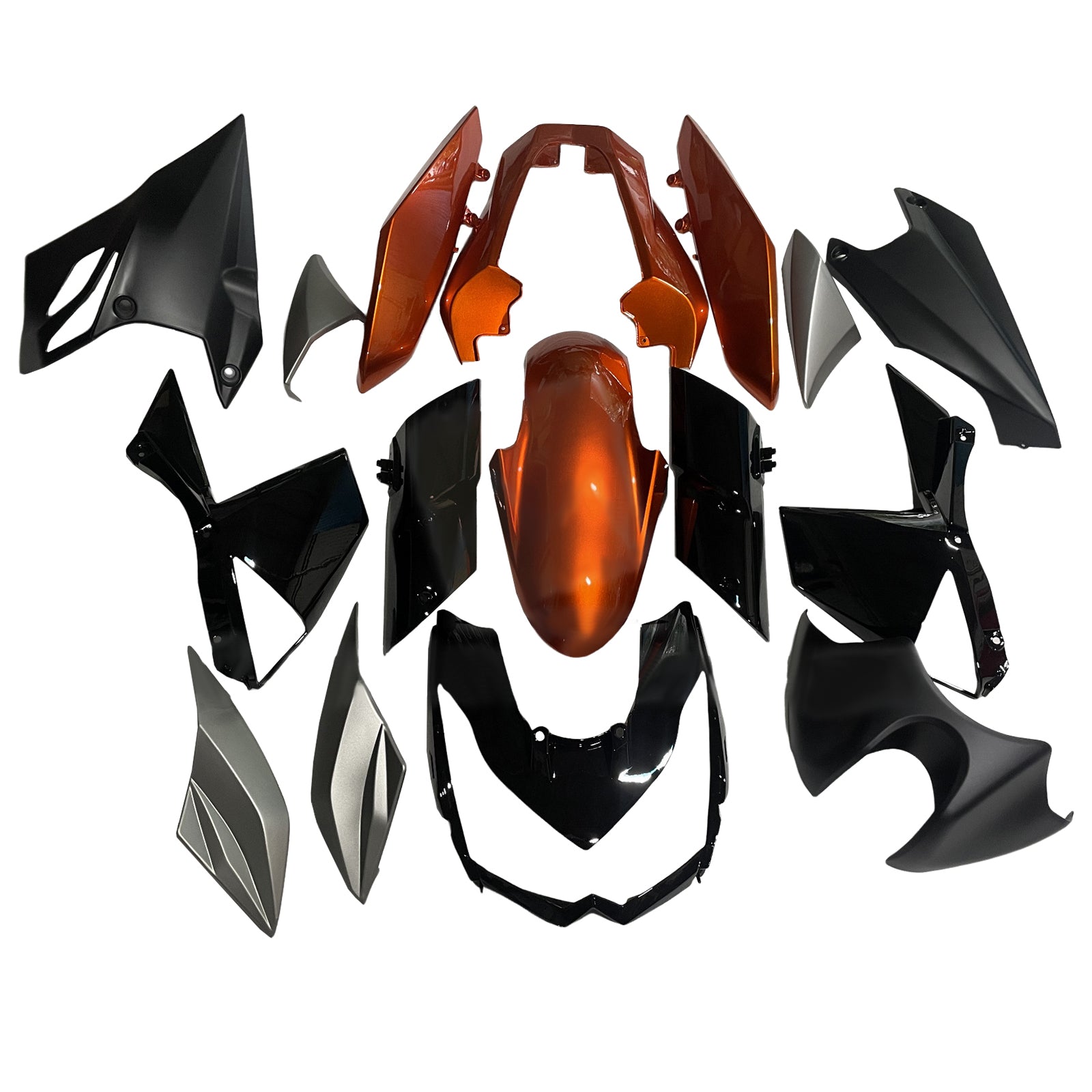 Kit de carenagem injeção ABS PLÁSTICO DE PLÁSTICOS ABS PARA KAWASAKI Z1000 2010-2013