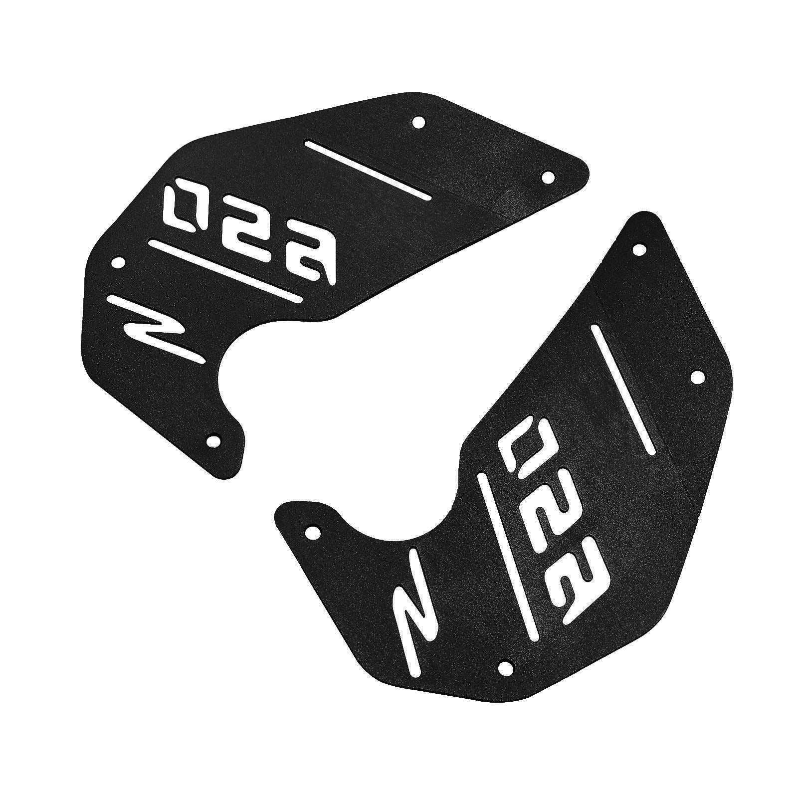 CNC-motorens sidopanel täckplatta svart för Kawasaki Vulcan S EN650 VN650 15-22