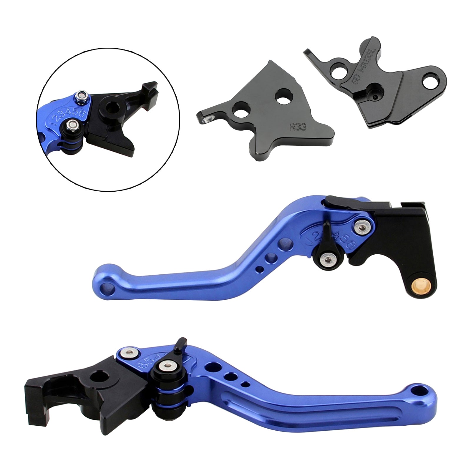 2005-2014 Yamaha YBR125 Ny kort clutchbremsespak