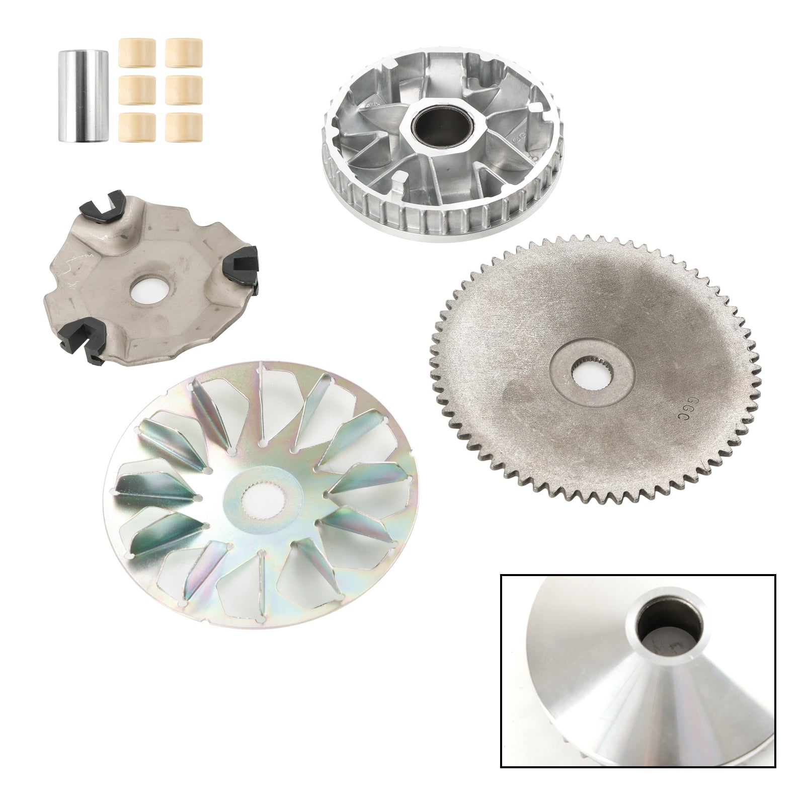 2008-2015 Honda NHX110 LEAD110 Juego de polea variadora de embrague delantero 22102-Kzl-930