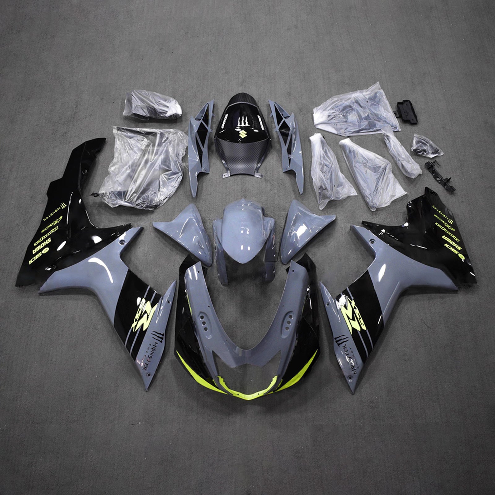 Injection Fairing Kit Bodywork Plastic ABS For Suzuki GSXR 600/750 2011-2026 K11