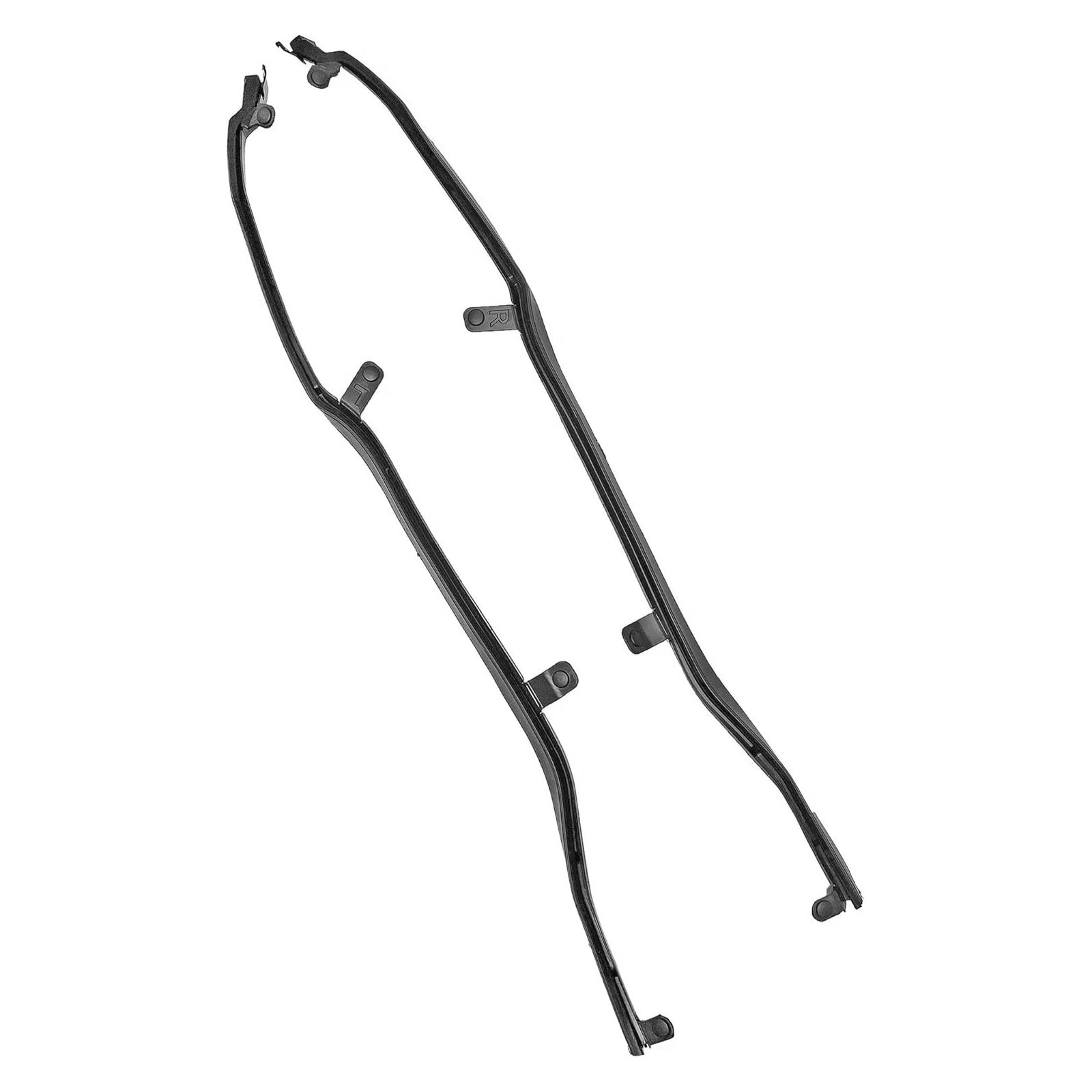 Left+Right Door Weatherstrip Seal BB5Z7825324B 25B For Ford Explorer 2011-2019