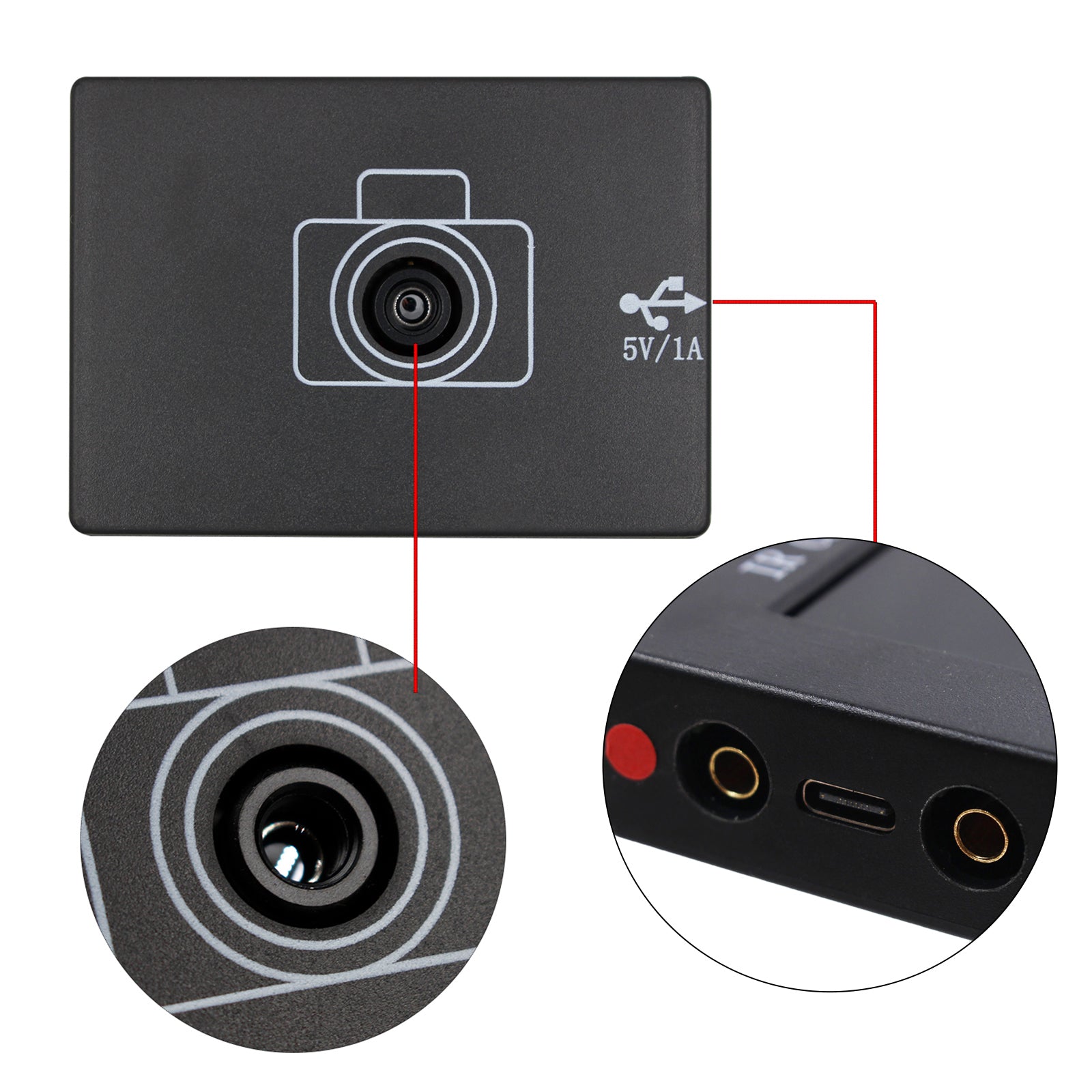 2 In 1 IR Camera Temperature Tester Thermal Imager With Imaging Sensor 1.8Inch