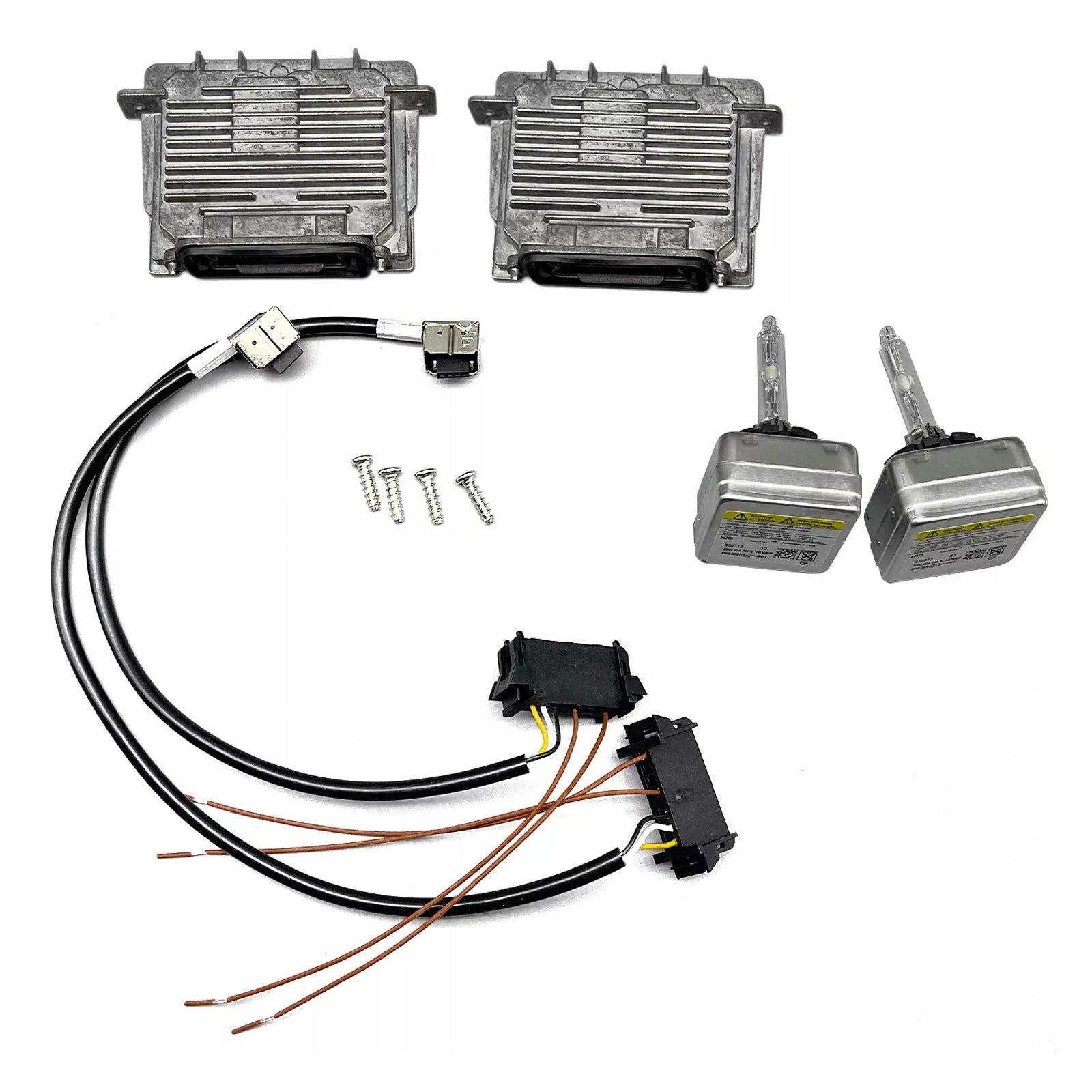 2013-2016 xenonstrålkastare för: GMC Acadia 2x xenonballast & HID D3S-lampa, kabelsats, styrenhet 13503432