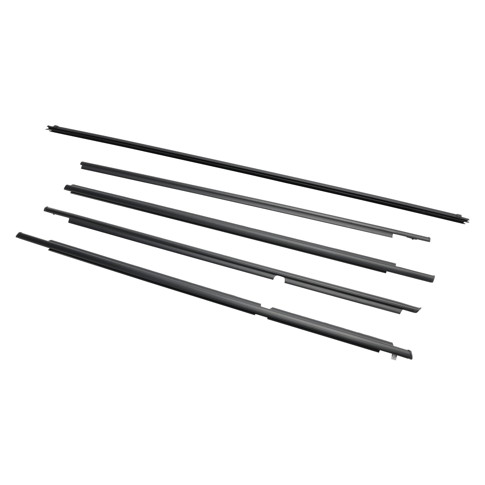 2003-2009 Toyota 4Runner 5PCS Burletes para moldura de cinturón de puerta 68161-35060 68163-35030