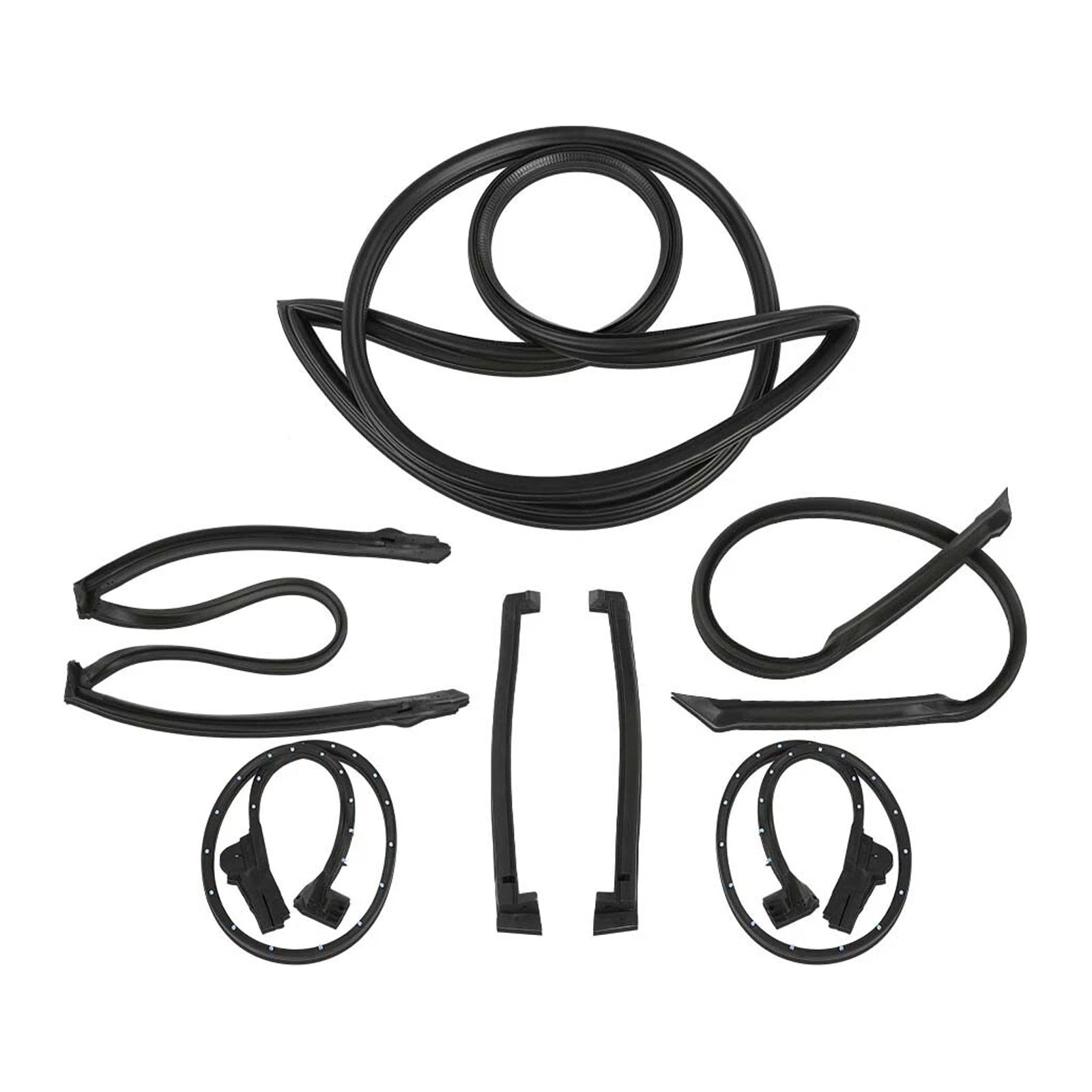 Seal Weatherstrip Kit Waterproof 9096GGW For Chevrolet Corvette C4 Coupe 90-96