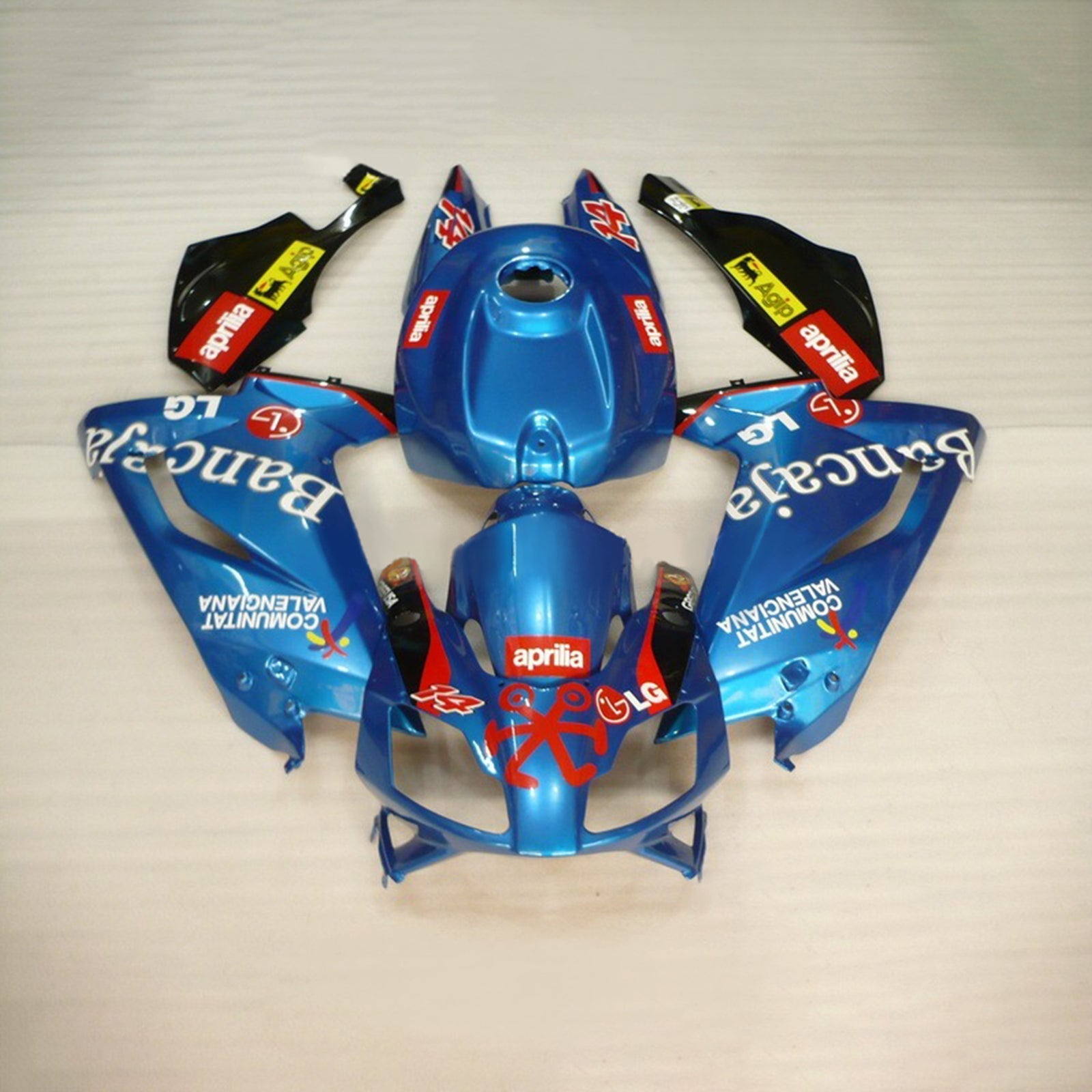 2006-2011 Aprilia Rs125 Amotopart Injection Fairing Kit Bodywork Plastic ABS #108