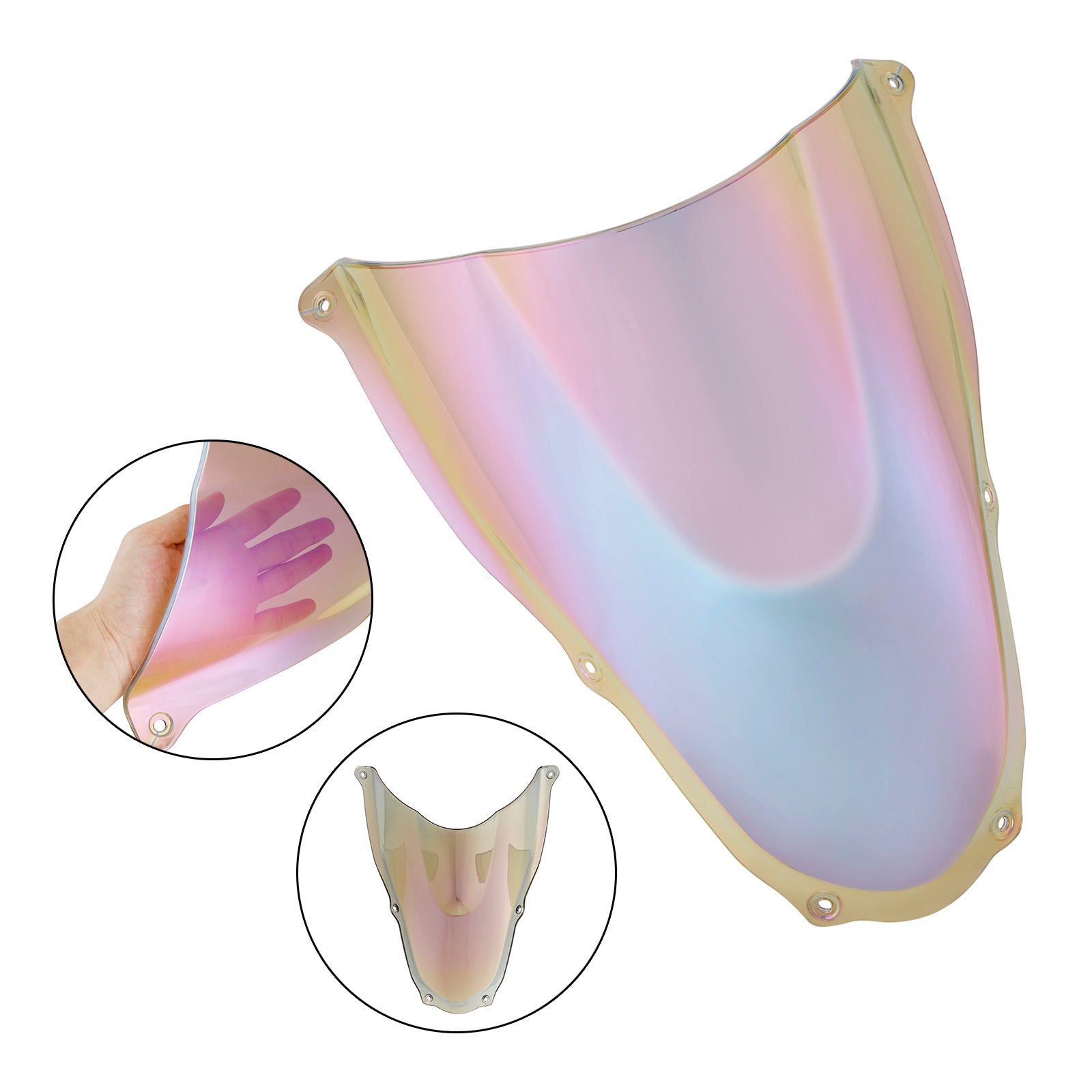 2006-2010 Yamaha RS125 ABS Motorcykel vindrutan vindruta