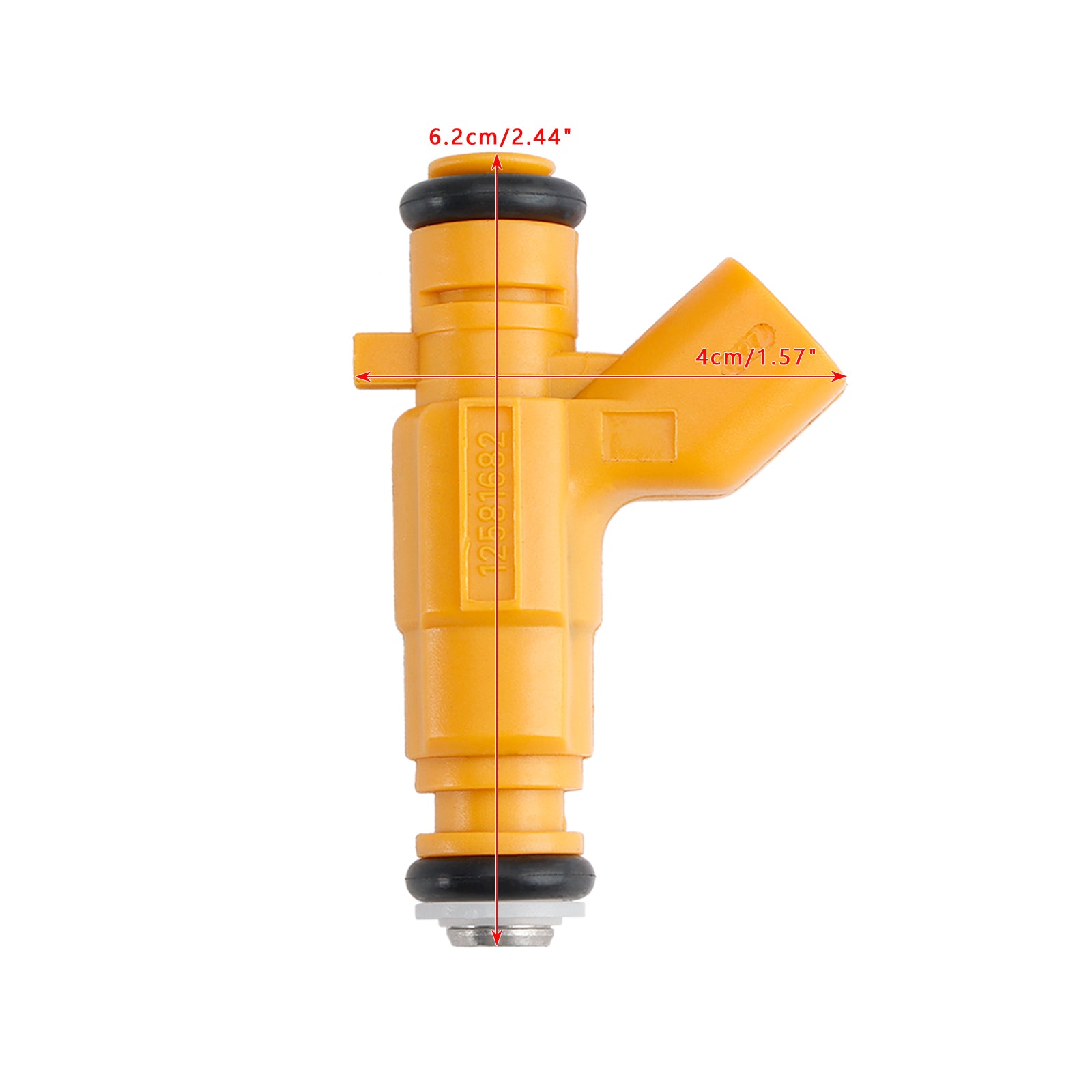 1 Uds inyector de combustible 0280156129 compatible con Vauxhall Vectra compatible con Saab 9-3 2.8L 12581682