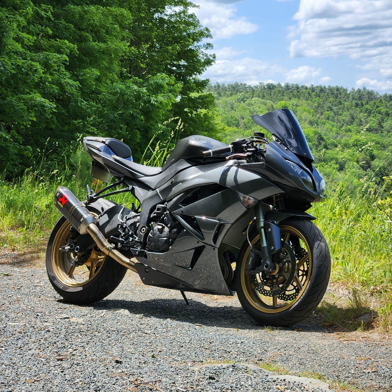 Injectiekuipset carrosserie kunststof ABS geschikt voor Kawasaki ZX10R 2008-2010