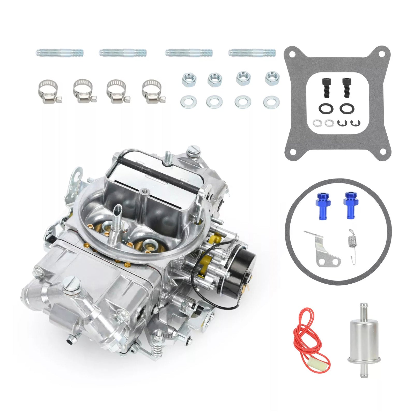 BR-67213 Carburateur 4 vat 750 CFM Dubbele pomp Carb E-Choke