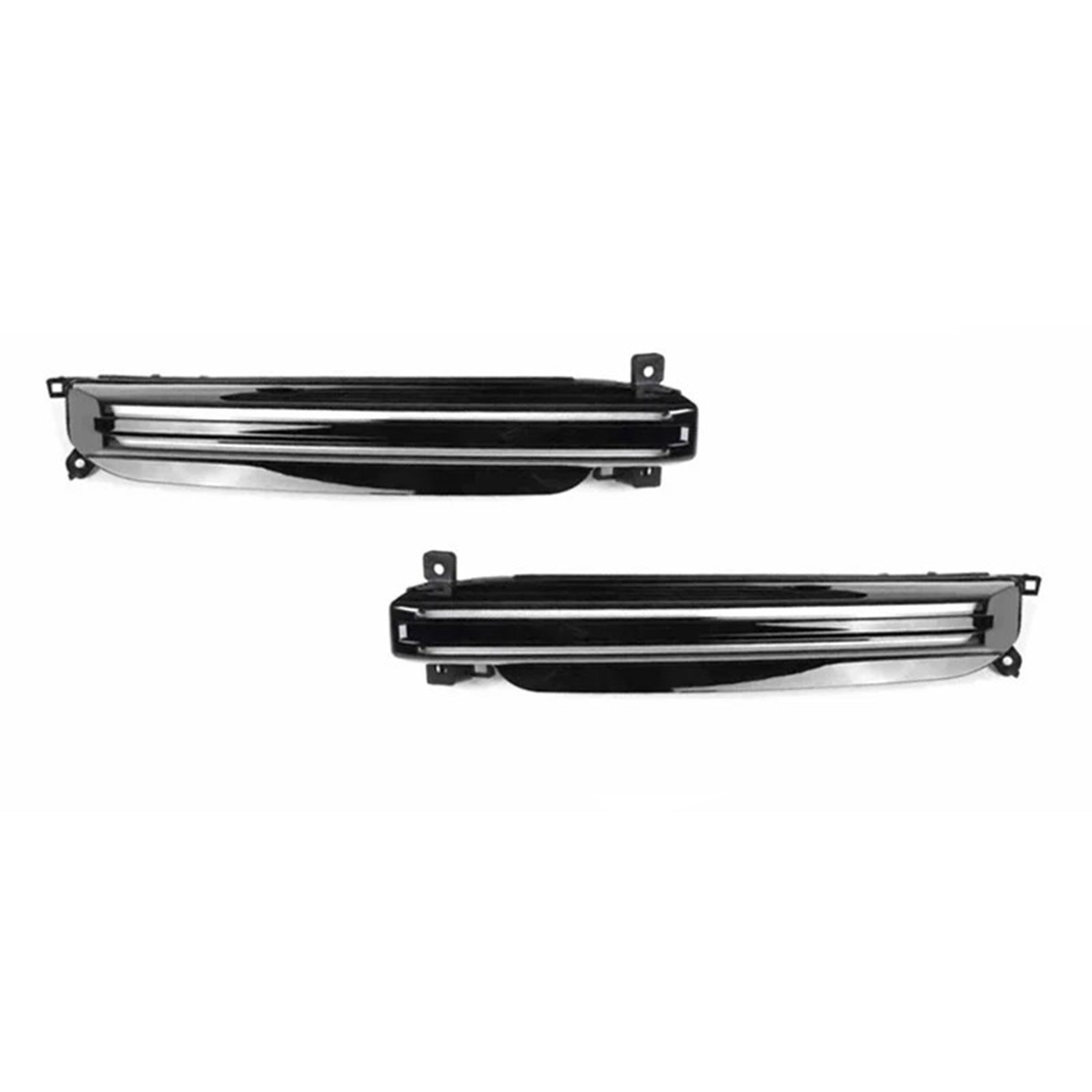 Front dagtid løpelampe tåke lysmontering for Porsche Cayenne Turbo 18-22