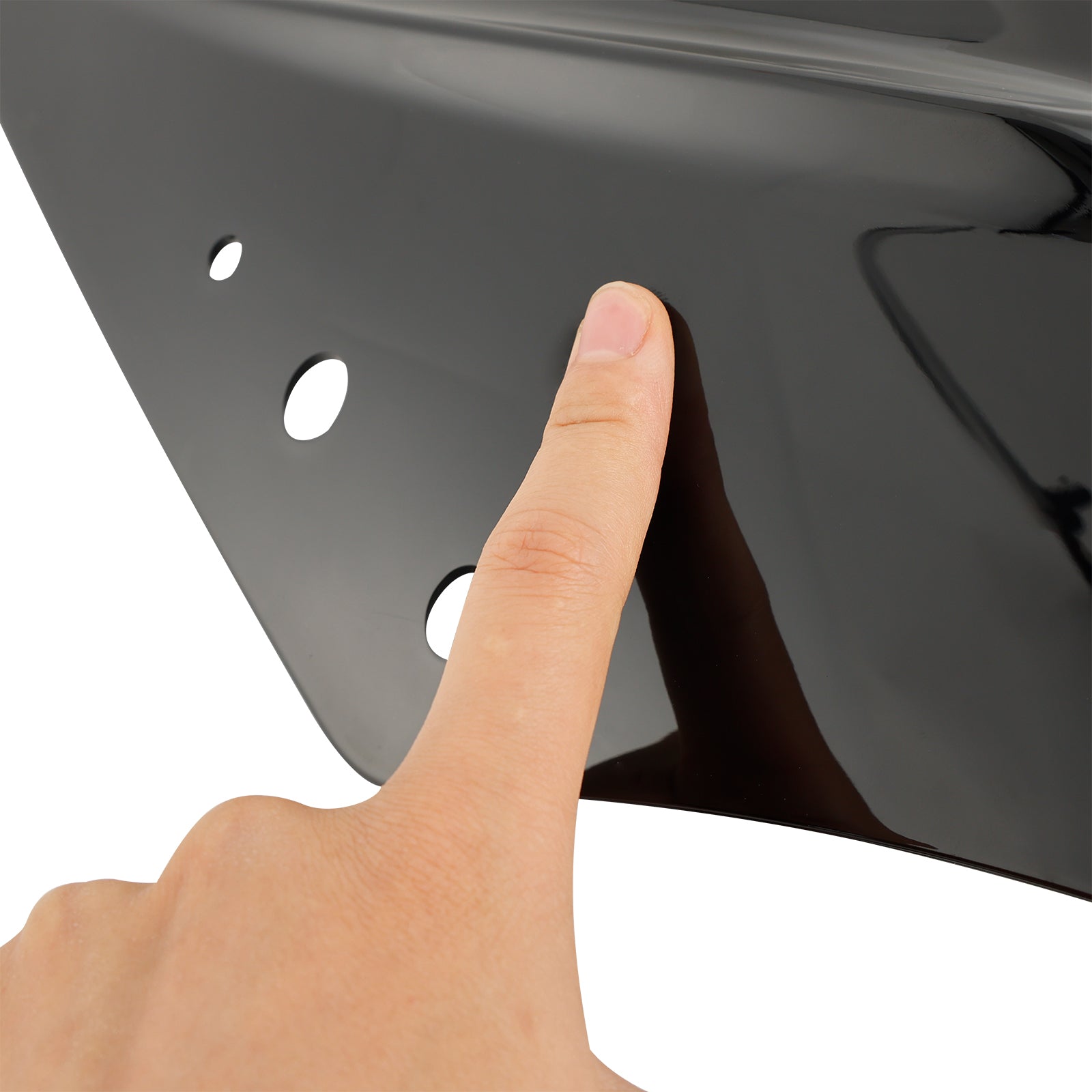 Motorfiets met 22mm/7/8" stuur Windscherm Windscherm Universeel