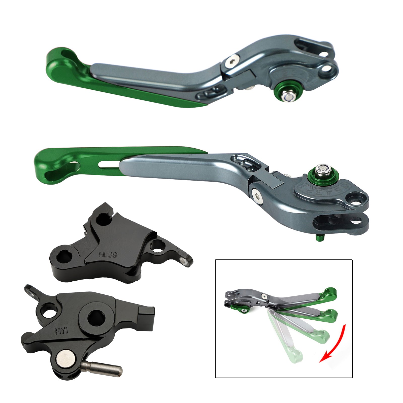 Levier de frein d'embrayage réglable CFMOTO 700CL-X Heritage 2021-2022