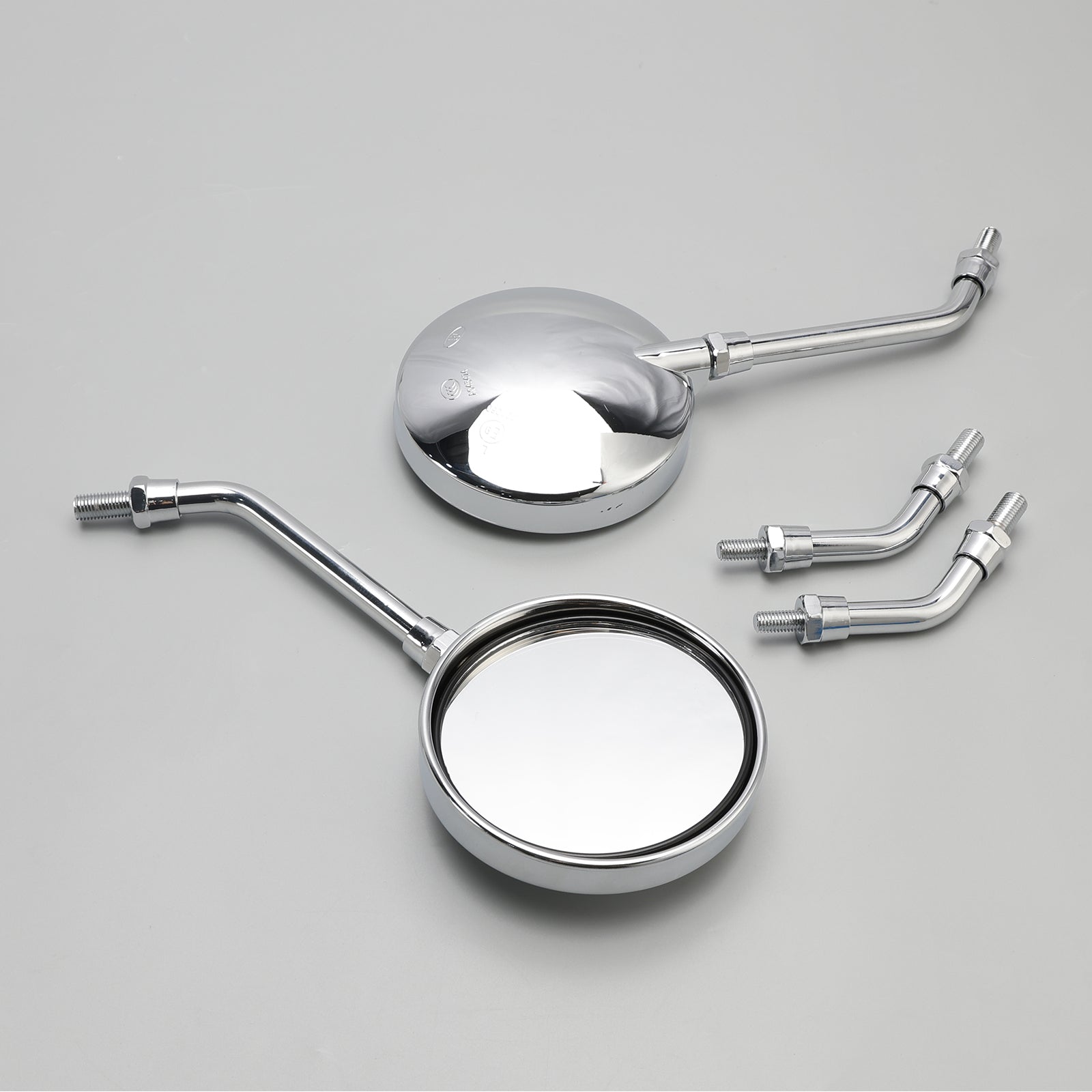 Chrome M10 bakspeil - 2 Type stilker for Kawasaki Z1 Z1000 Z 900 Z 1000
