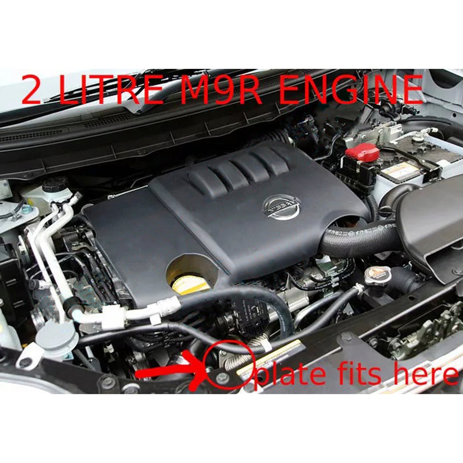 EGR-klep blanco plaat voor Trafic Vivaro Megane Laguna Safrane Scenic Latitude M9R