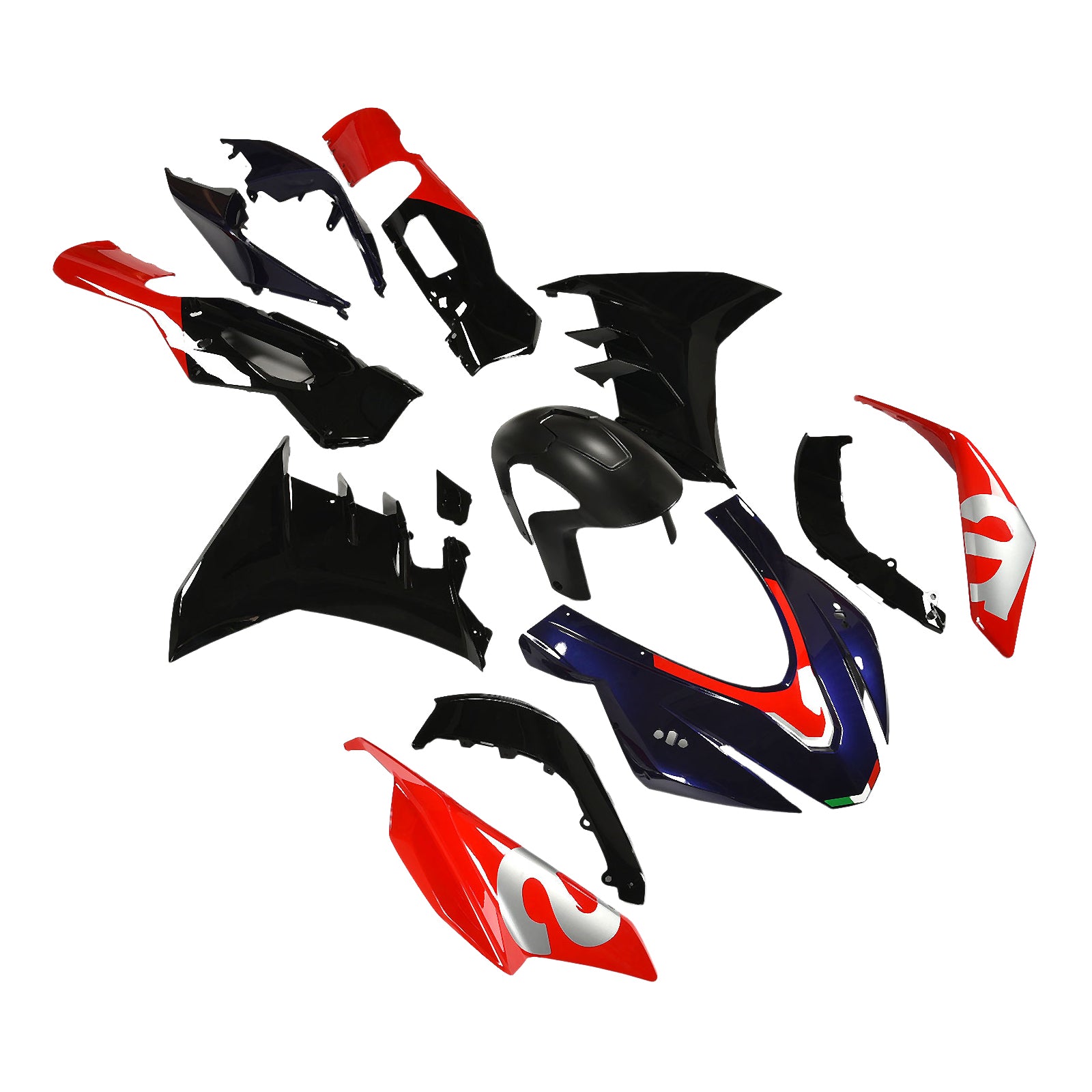 Injeção ABS Kit de carenagem de plástico de plástico para Aprilia RSV4 2021-2024