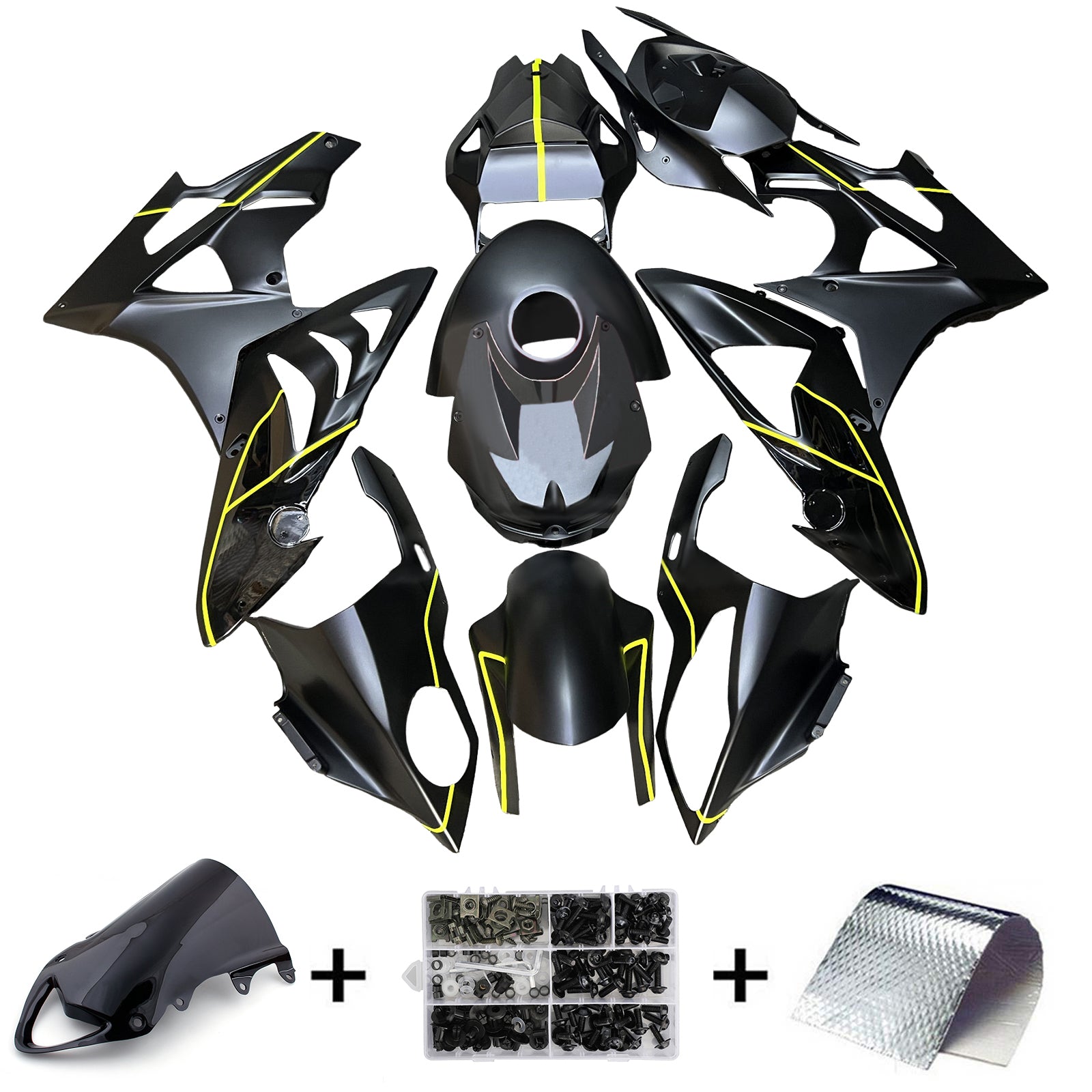 2009-2014 BMW S1000RR vstrekovacia kapotaová súprava Kodework plast ABS