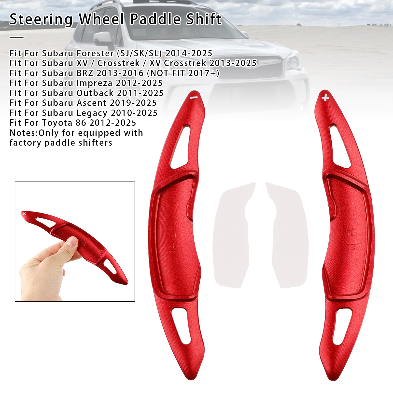Steering Wheel Paddle Shifter For Subaru Forester Toyota