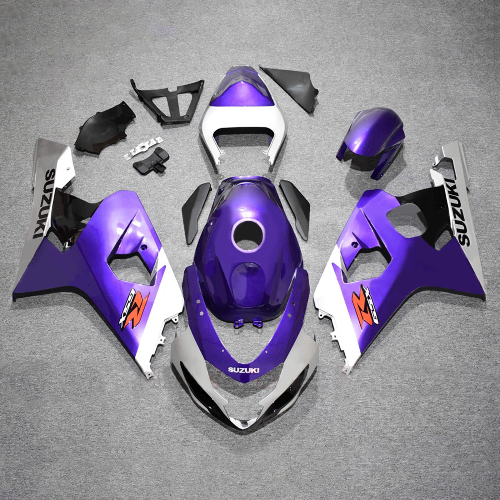 Injection Fairing Kit Bodywork Plastic ABS For Suzuki GSXR 600/750 2004-2005 K4