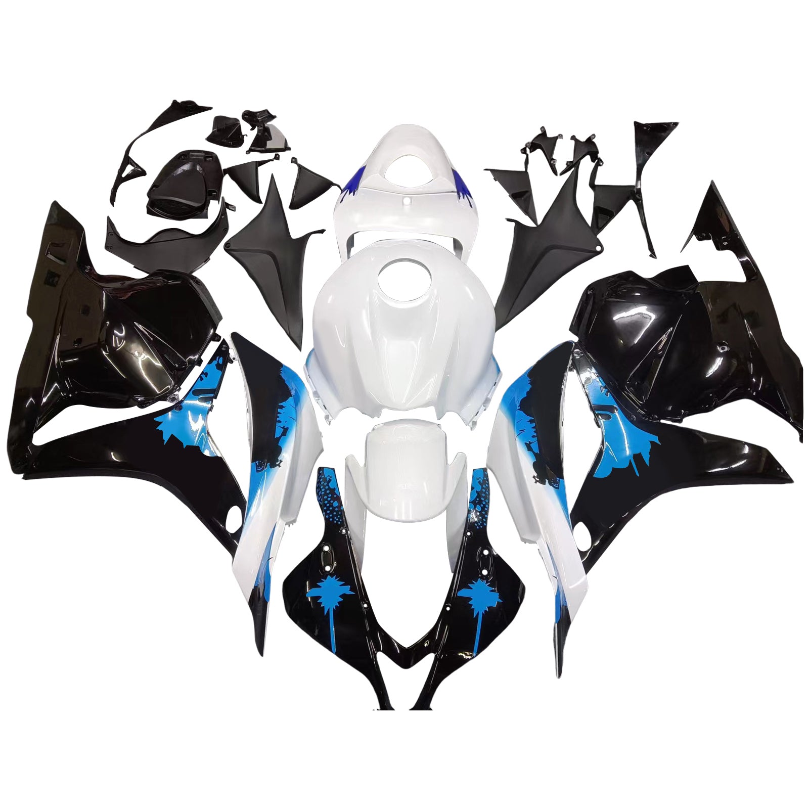 Injection Fairing Kit Bodywork Plastic ABS fit For Honda CBR600RR 2009-2012