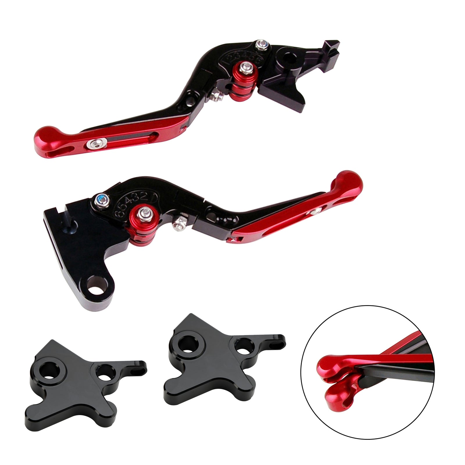 Palanca de freno de embrague ajustable para Piaggio MP3 300 16-18 MP3 350 18-19