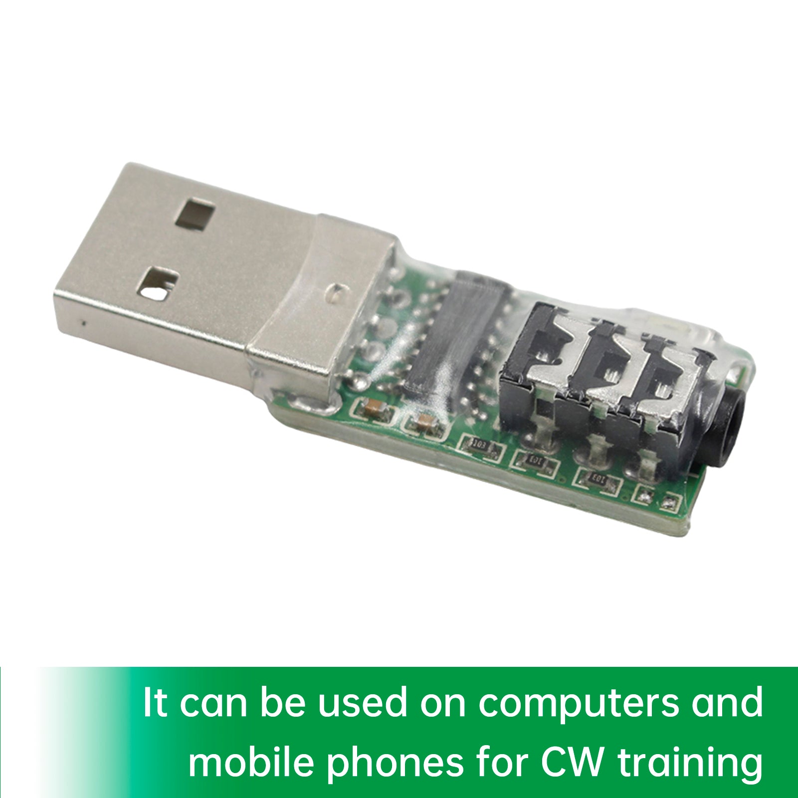 USB-interface Multifunctionele CW Trainer Vband MCode Trainer Sleutelverbinding