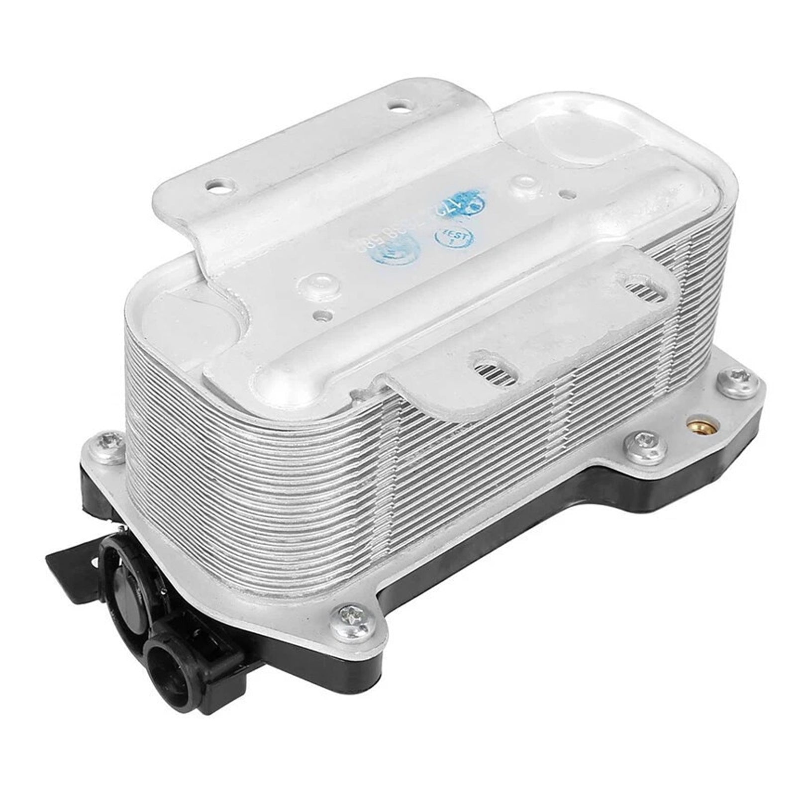 For BMW F10 Series 528i 2012-2016 L4 2.0L Transmission Oil Cooler with Thermostat 17217638582