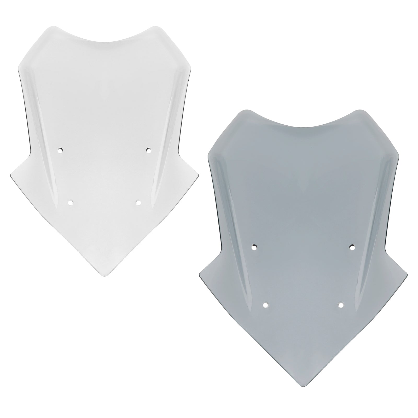 Černé sklo čelného skla pre Yamaha Tracer 900/GT 2018-2020 Tracer 9/GT 2021-23