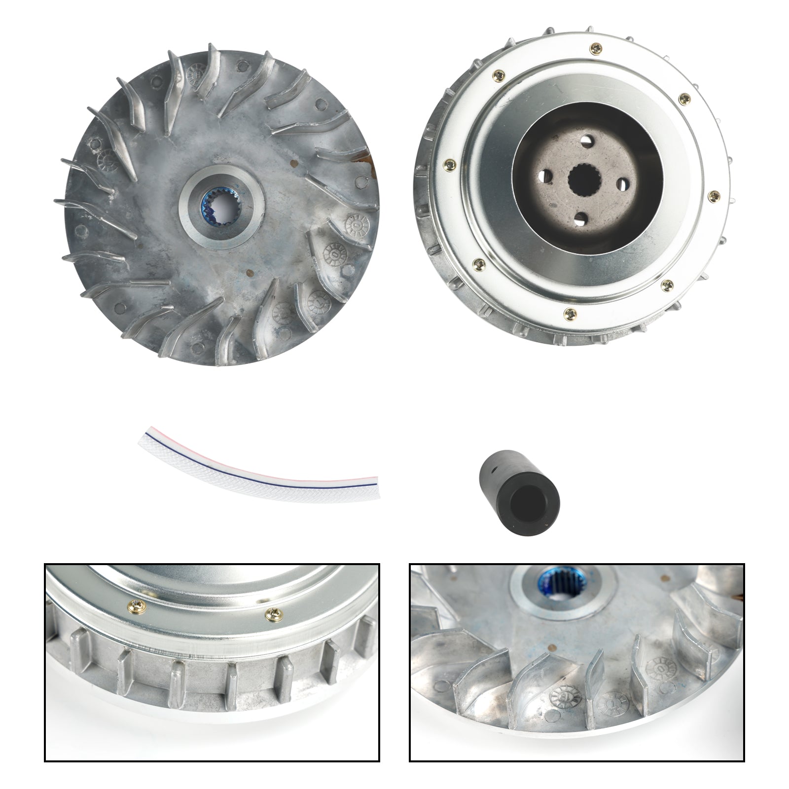 2006-2007 Yamaha YXR660FSE Rhino 660 Edición especial Juego de variador delantero completo 5Km-17620-00-00