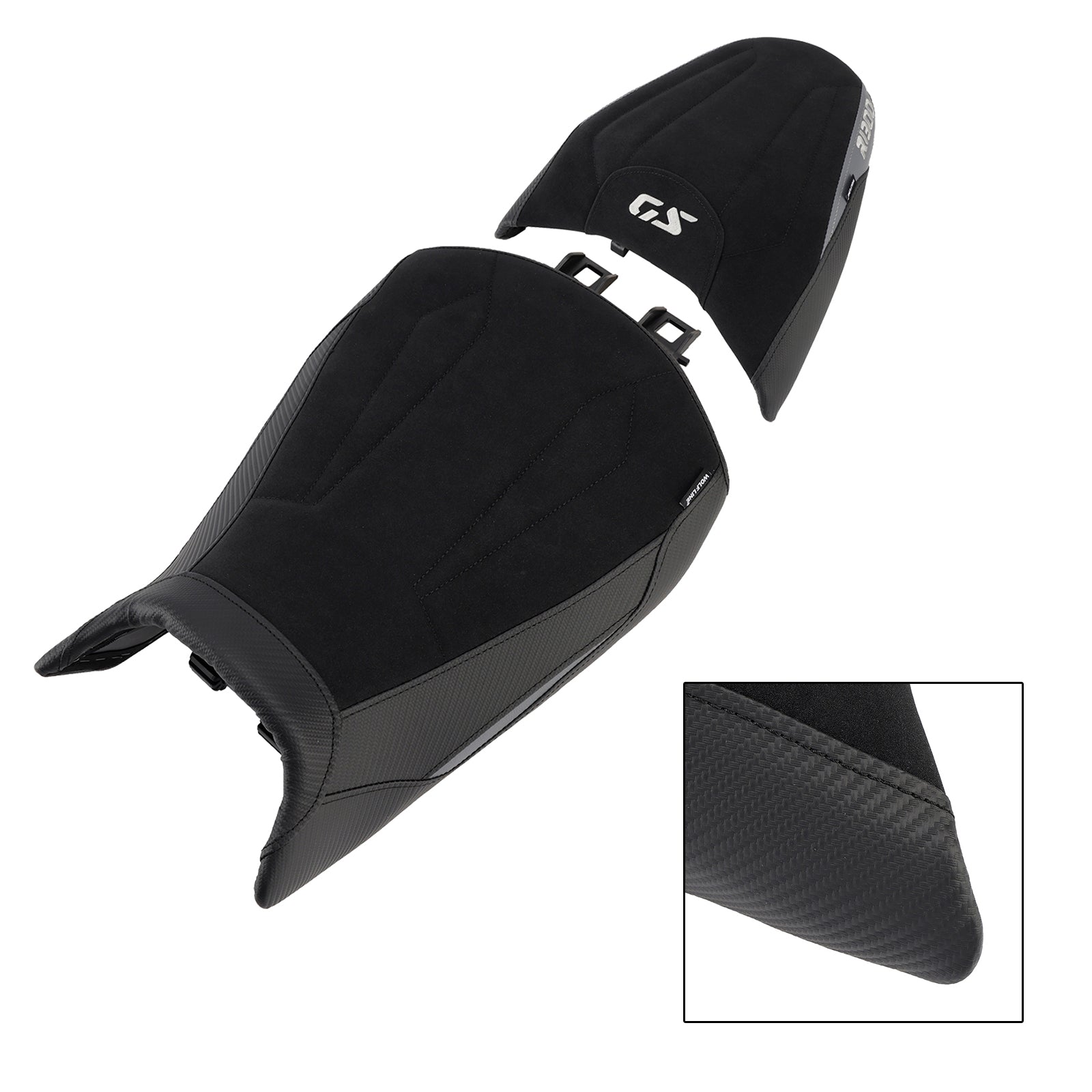 Lower Front W/ Rear Seat Driver Pillion Gray For Bmw R1300Gs R 1300 Gs 24-25