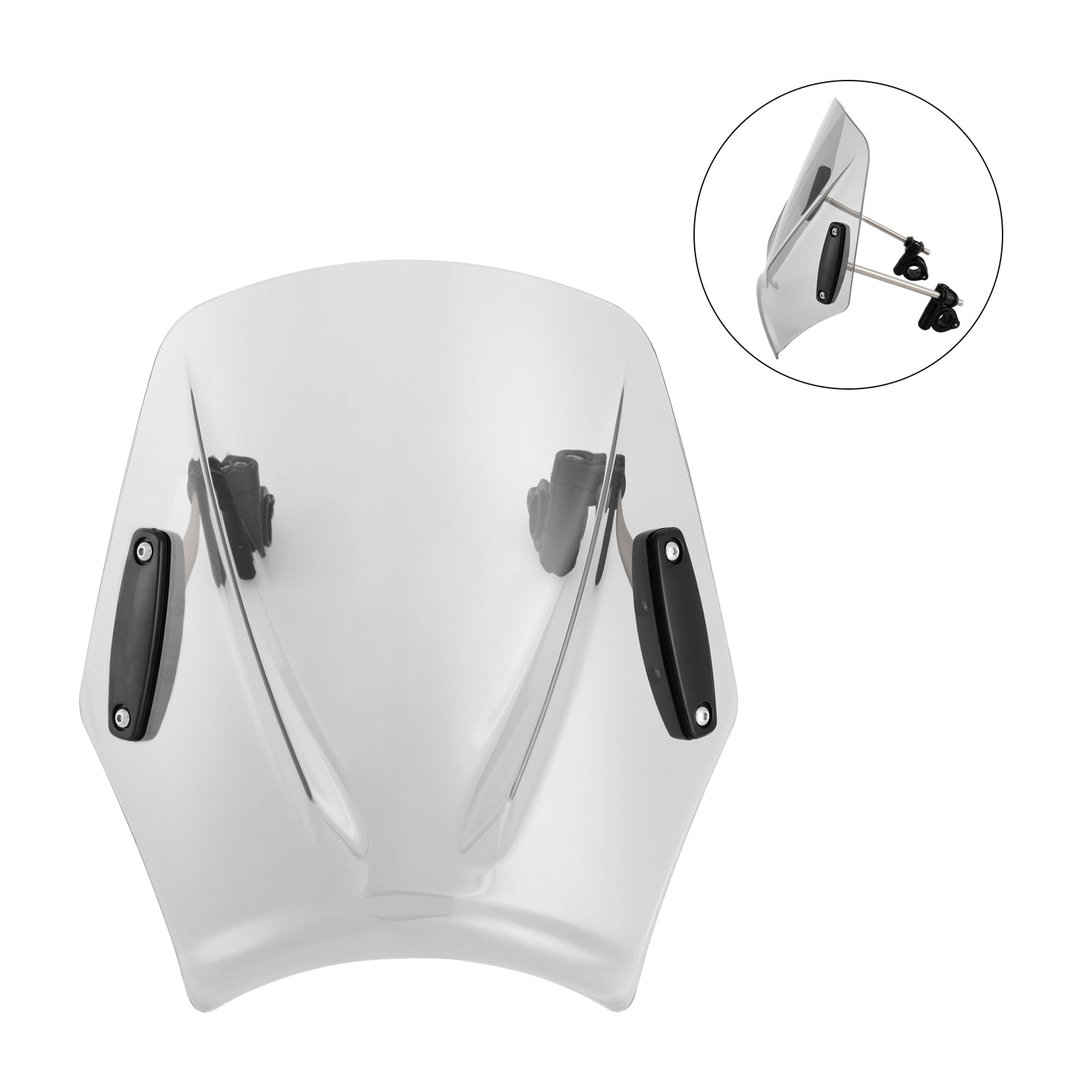 Motorfiets met 22mm/7/8" stuur Windscherm Windscherm Universeel