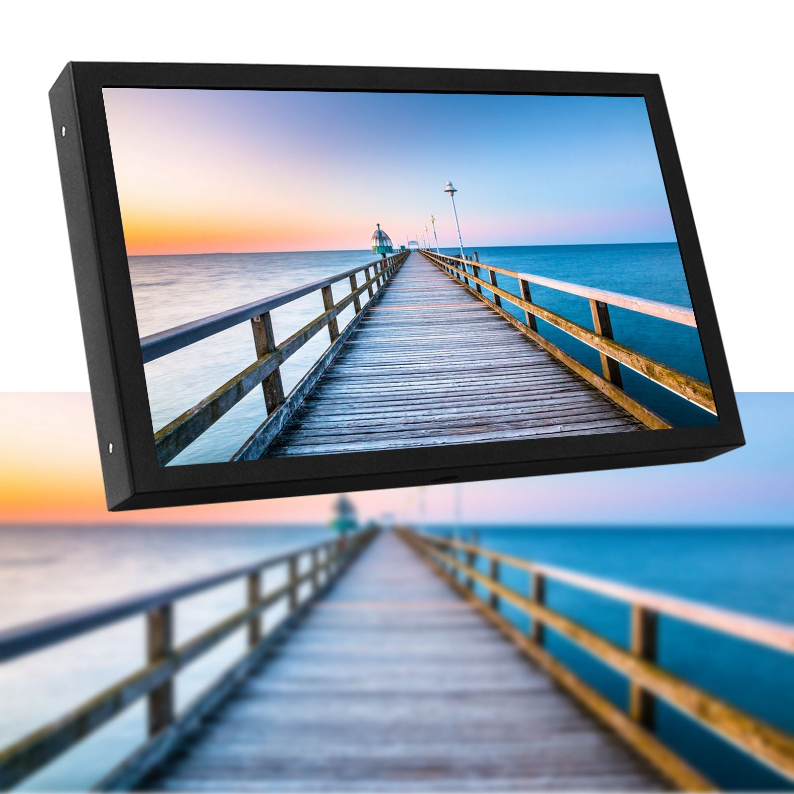 7-tums HD IPS Display VGA/AV/HDMI-gränssnitt Raspberry Pi PI-övervakningsskärm