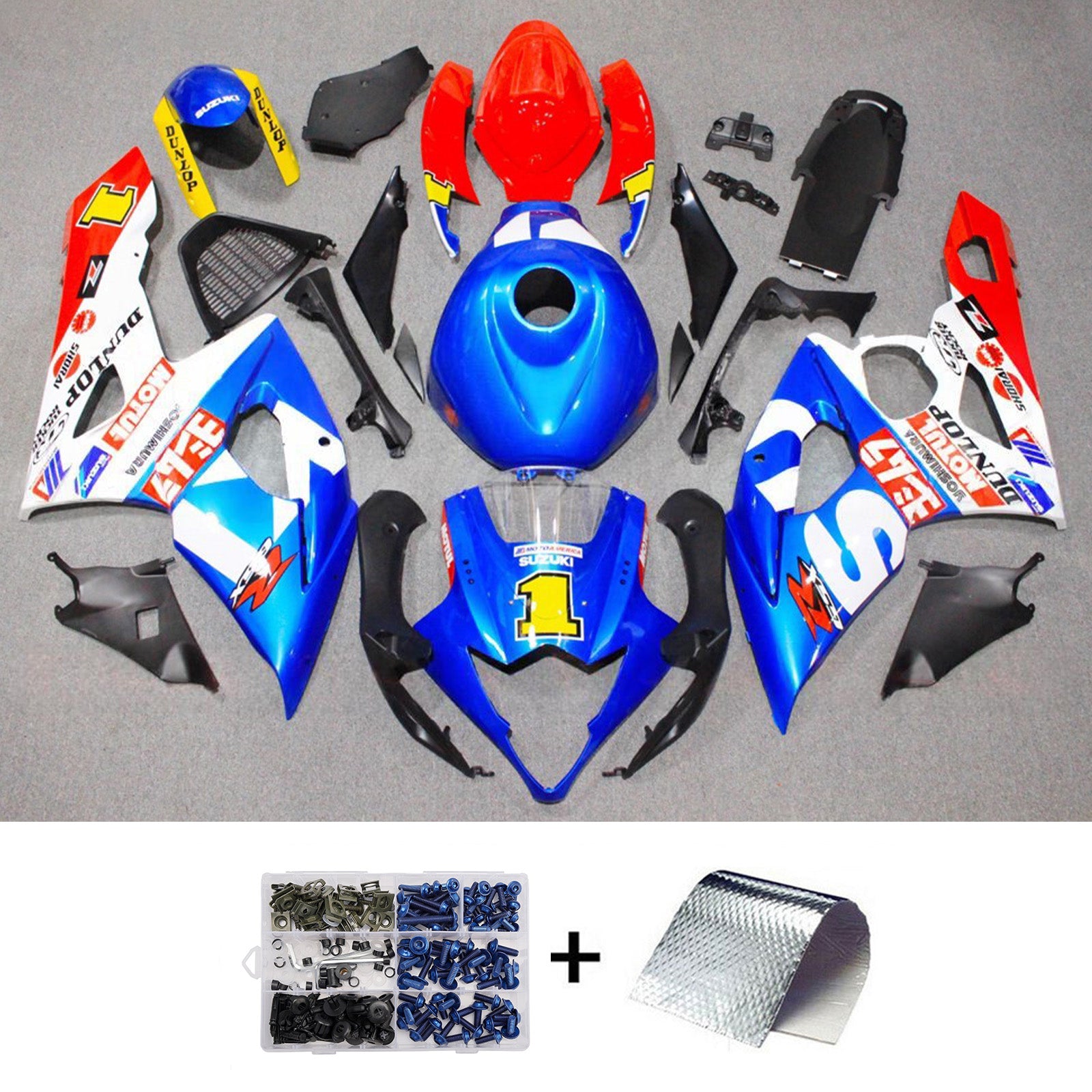 Injection Fairing Kit Bodywork Plastic ABS For Suzuki GSXR1000 2005-2006 K5
