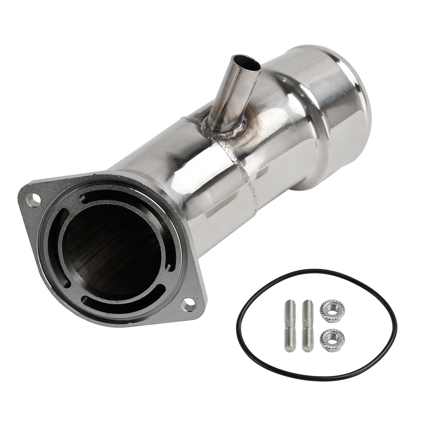 2020-2022 GM 6.6L Duramax L5P Aço inoxidável de 3,5 polegadas Horn