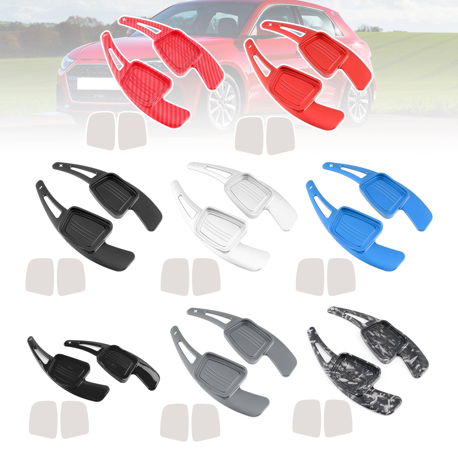 Steering Wheel Paddle Shifter Extension For Audi Q3 Q5 Q7 S3 S4