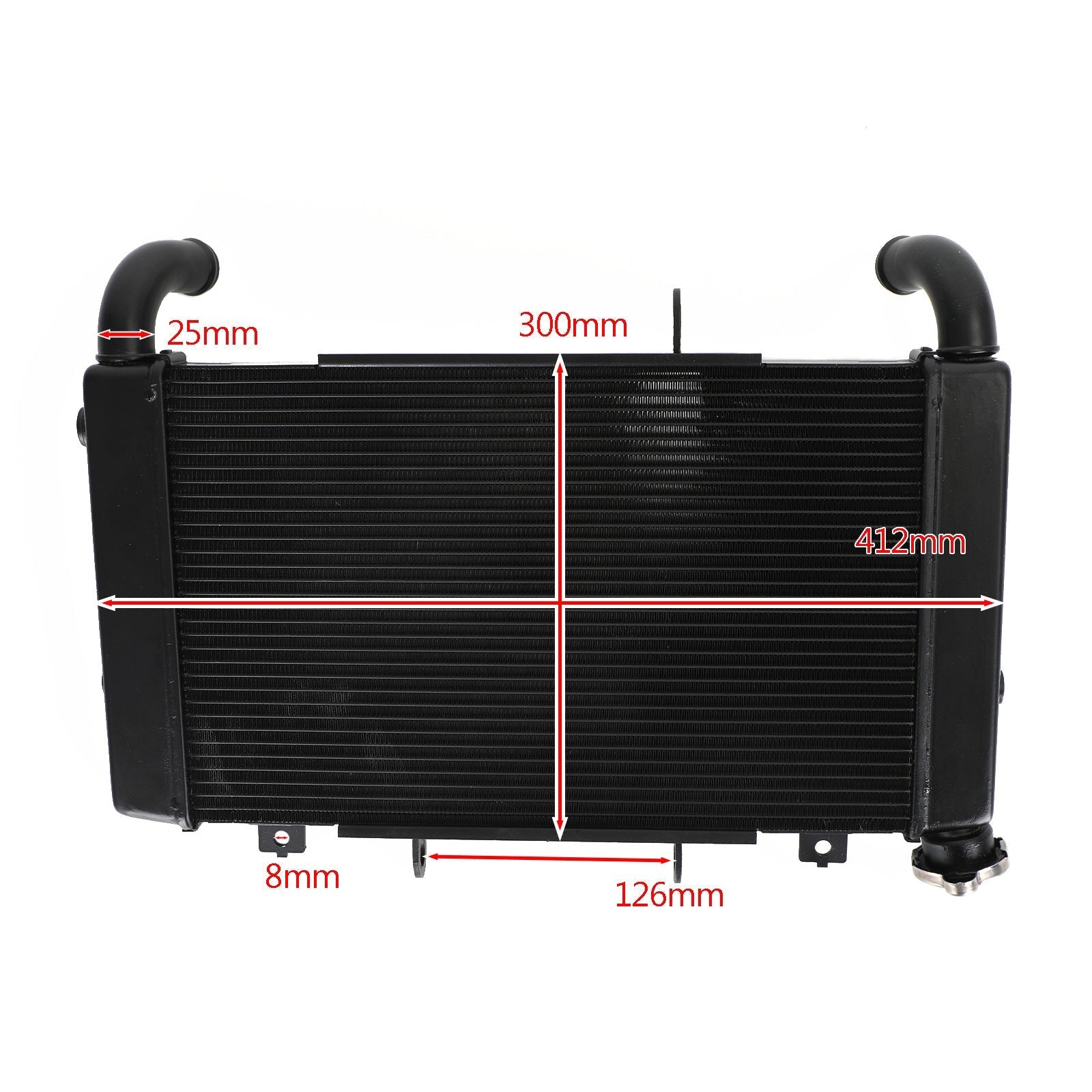 2018-2022 Honda CB650R Radiateur de radiateur de radiateur Générique