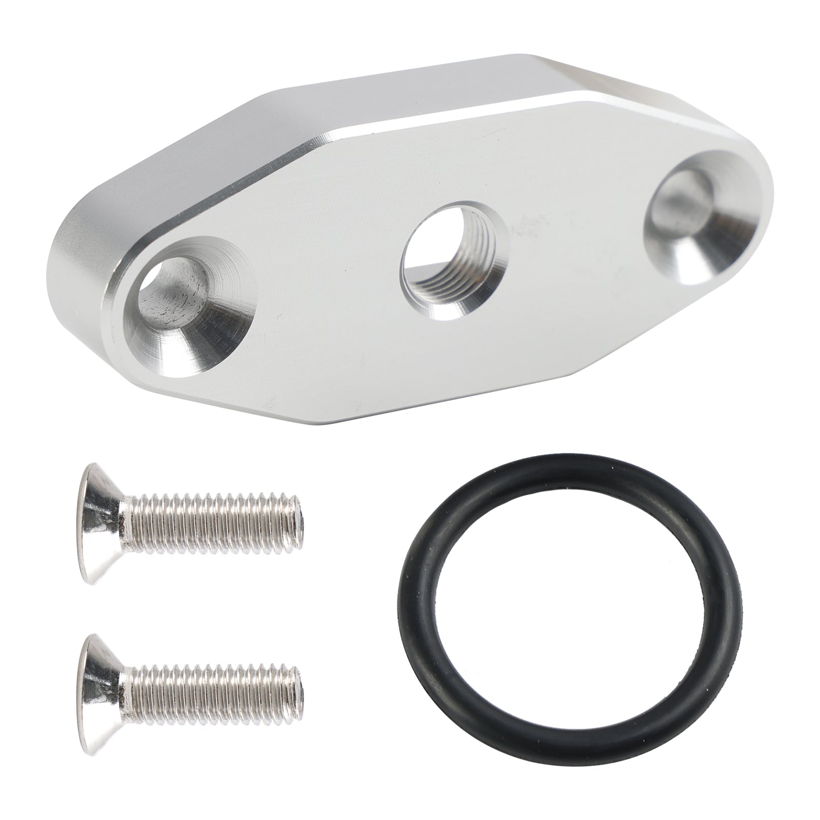 LS1 1/8"npt-adapter för turbooljetillförsel/mätarport 551608 för LS-baserade motorer