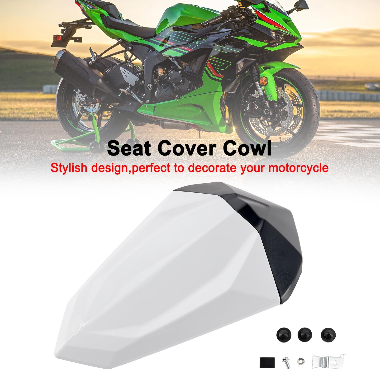 2024-2025 Kawasaki Ninja 500 EX500R Z500 Tail Rear Seat Fairing Cowl