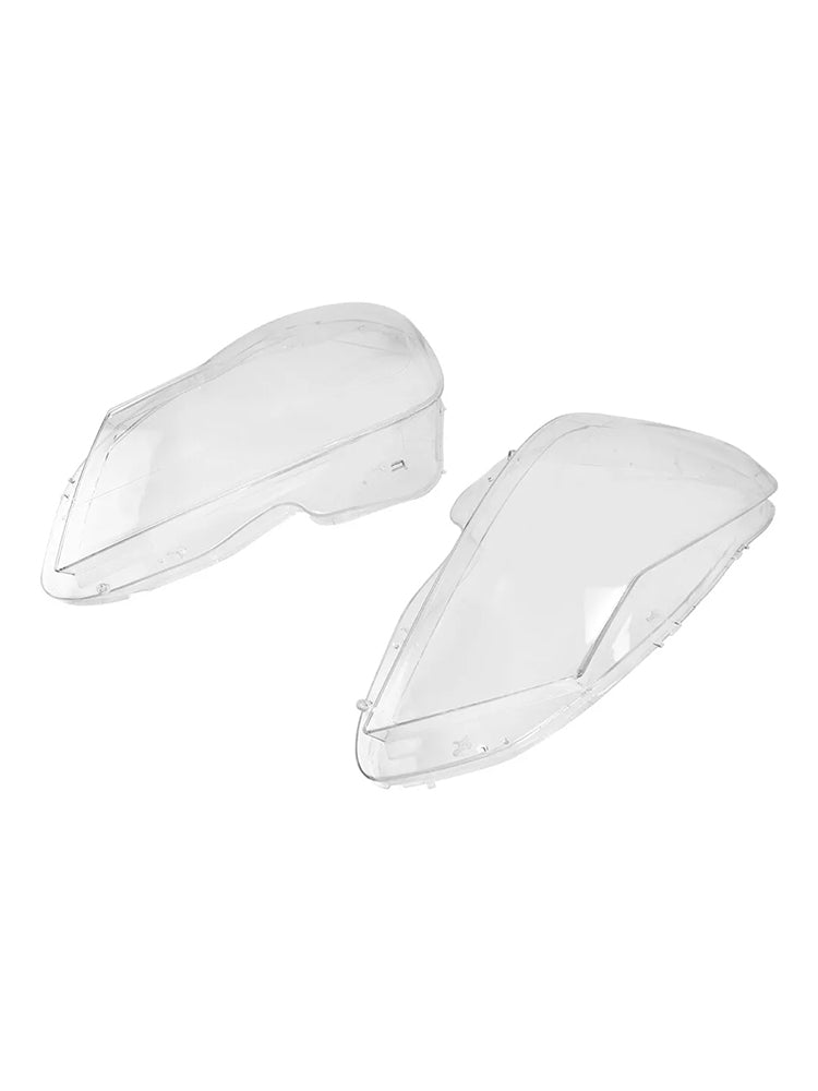 Mercedes Benz C 2011-2015 W204 2 peças de capa para lente de farol dianteiro abajur