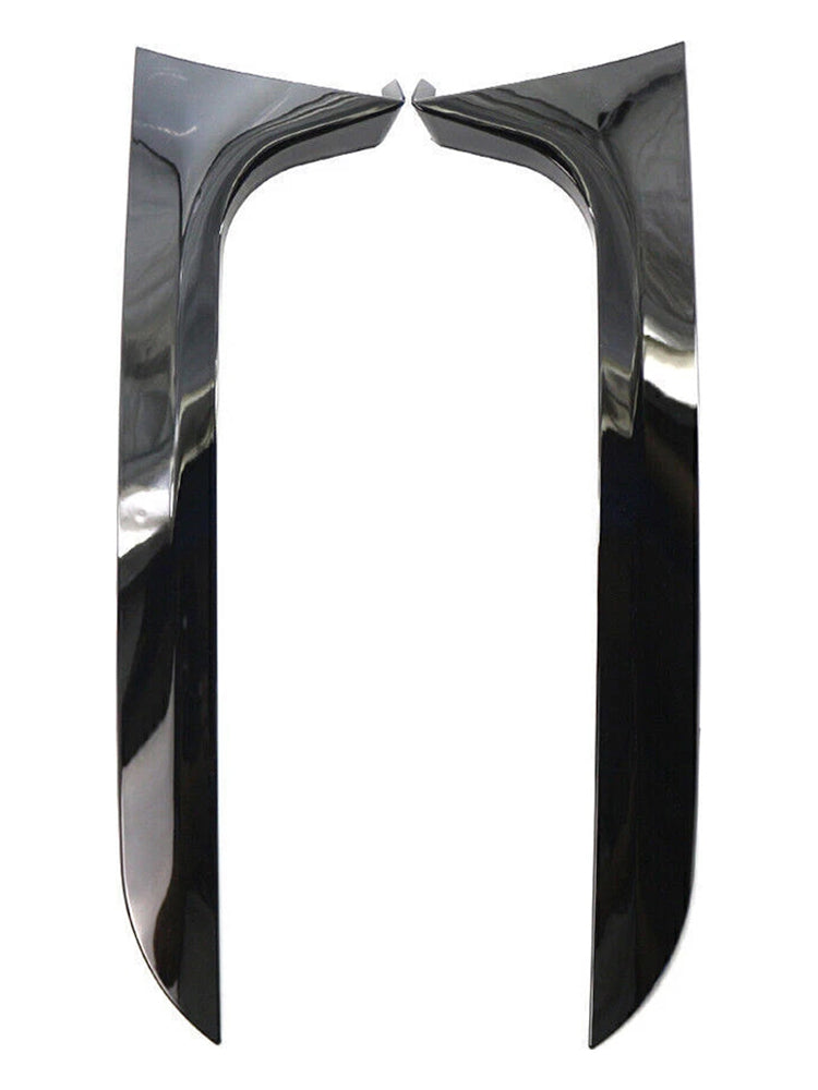 Bloss Black Paire arrière Spoiler de l'aile latérale de la lunette arrière pour Audi A6 C7 ALLORK 12-18
