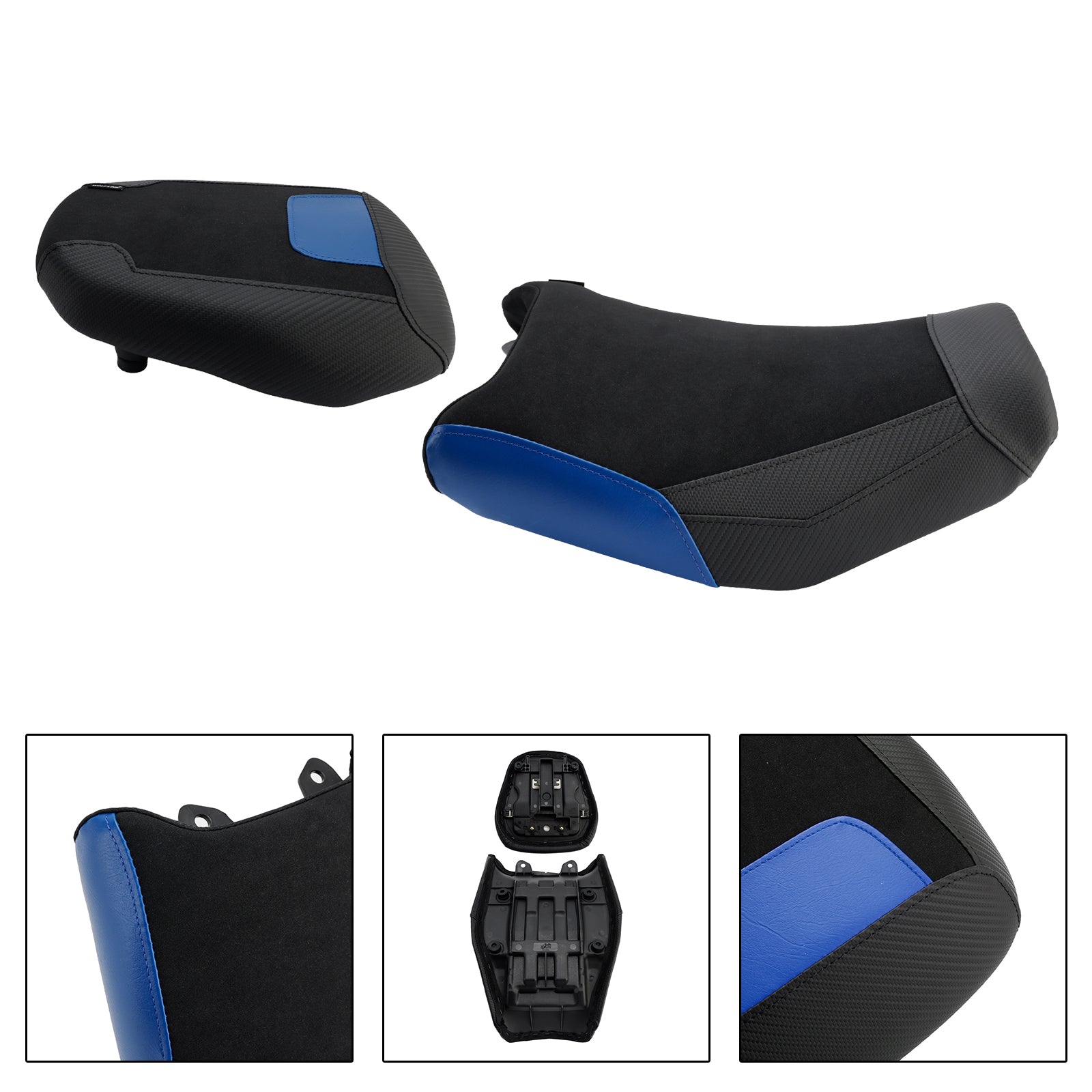 Front&Rear Raider Passenger Cushion Kit Blue For Suzuki V-Strom250Sx 2024-2025