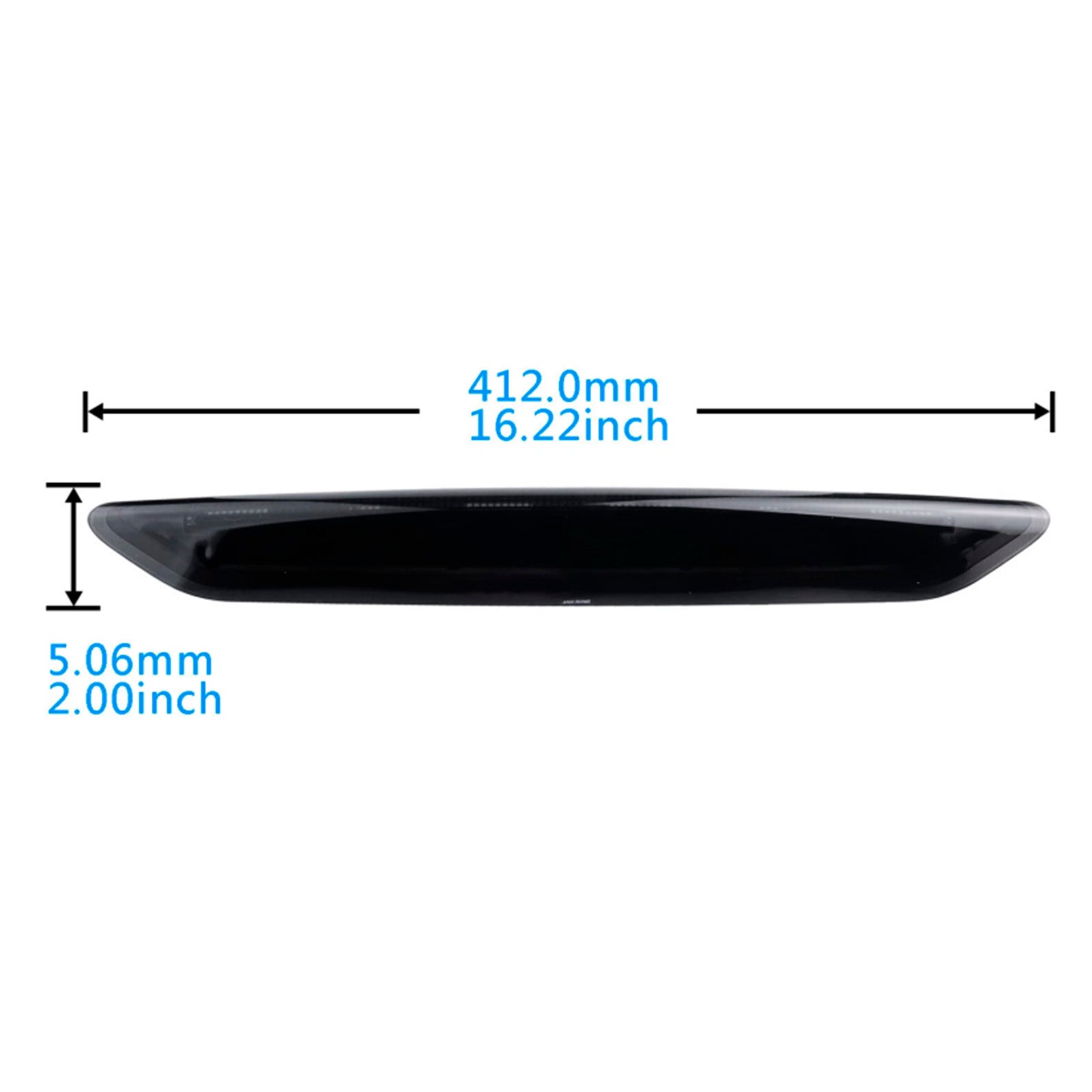 2002-2009 VW Polo MK4 9N arrière noir haut niveau de haut niveau lampe à arrêts